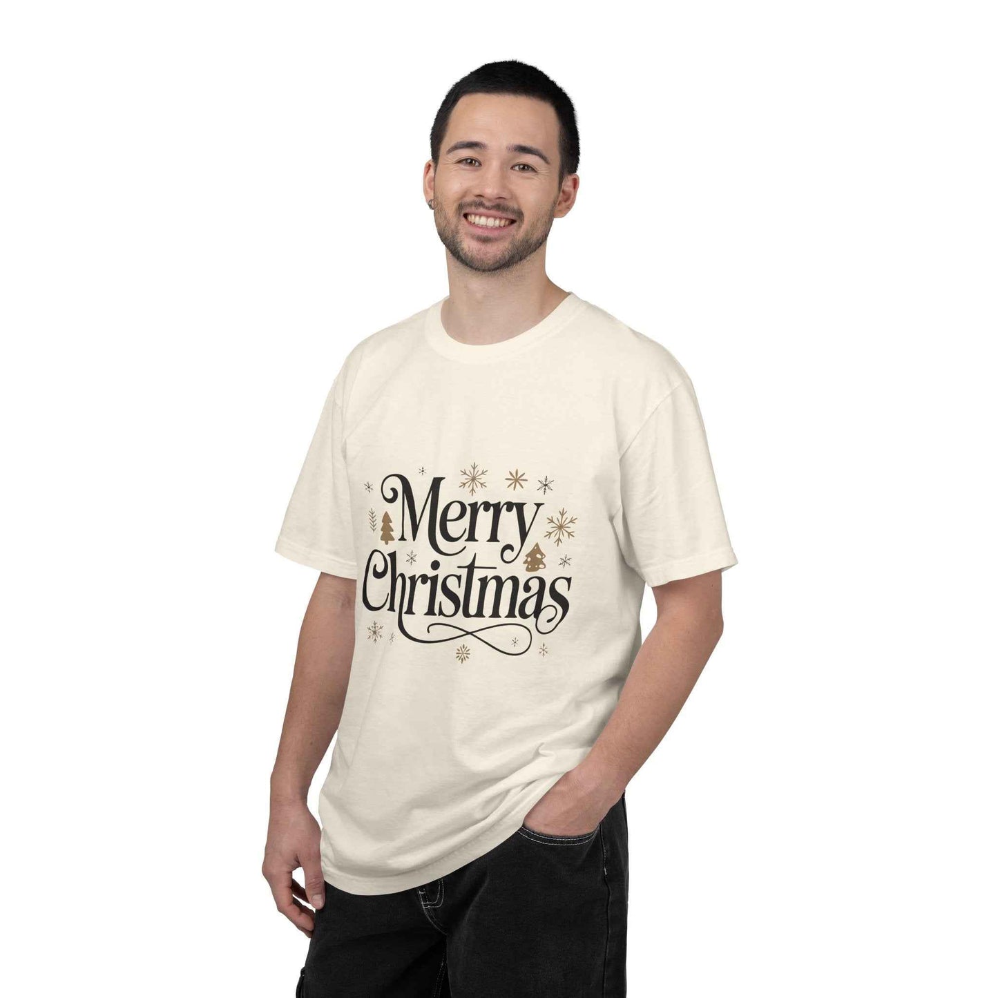 Merry Christmas T-Shirt — Classic Holiday Graphic Tee