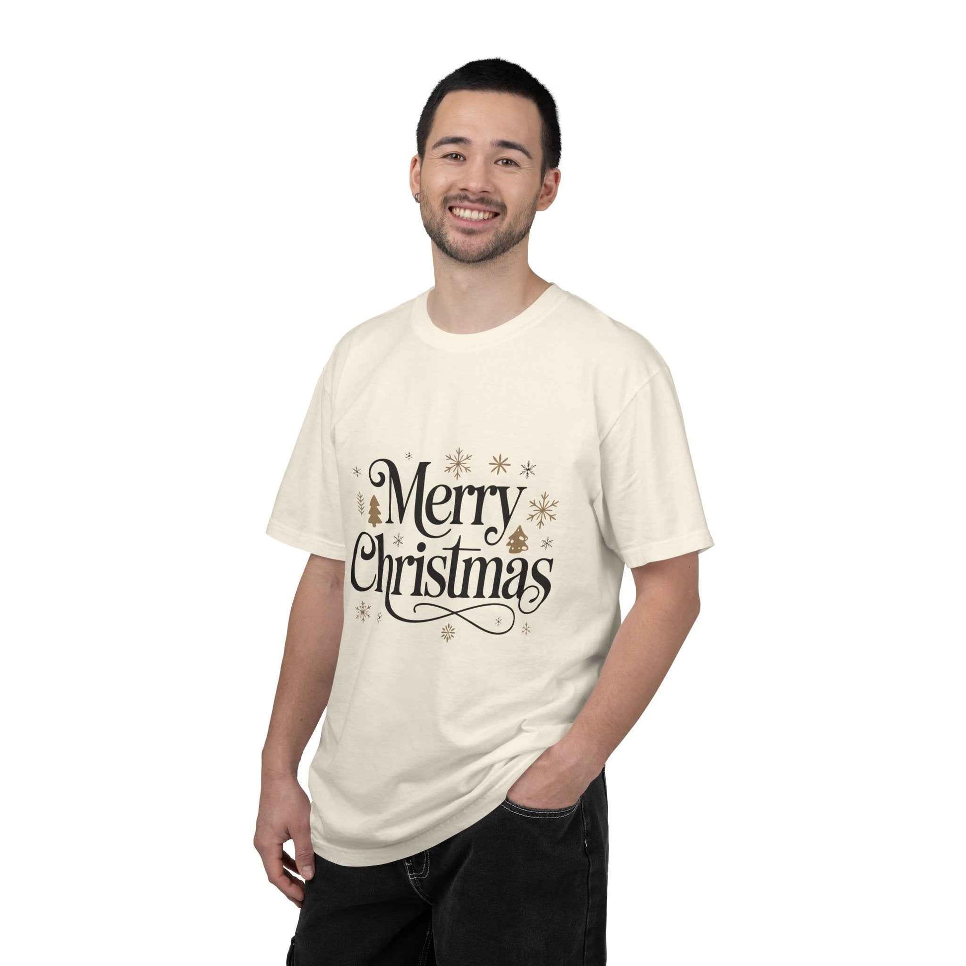 Merry Christmas T-Shirt — Classic Holiday Graphic Tee