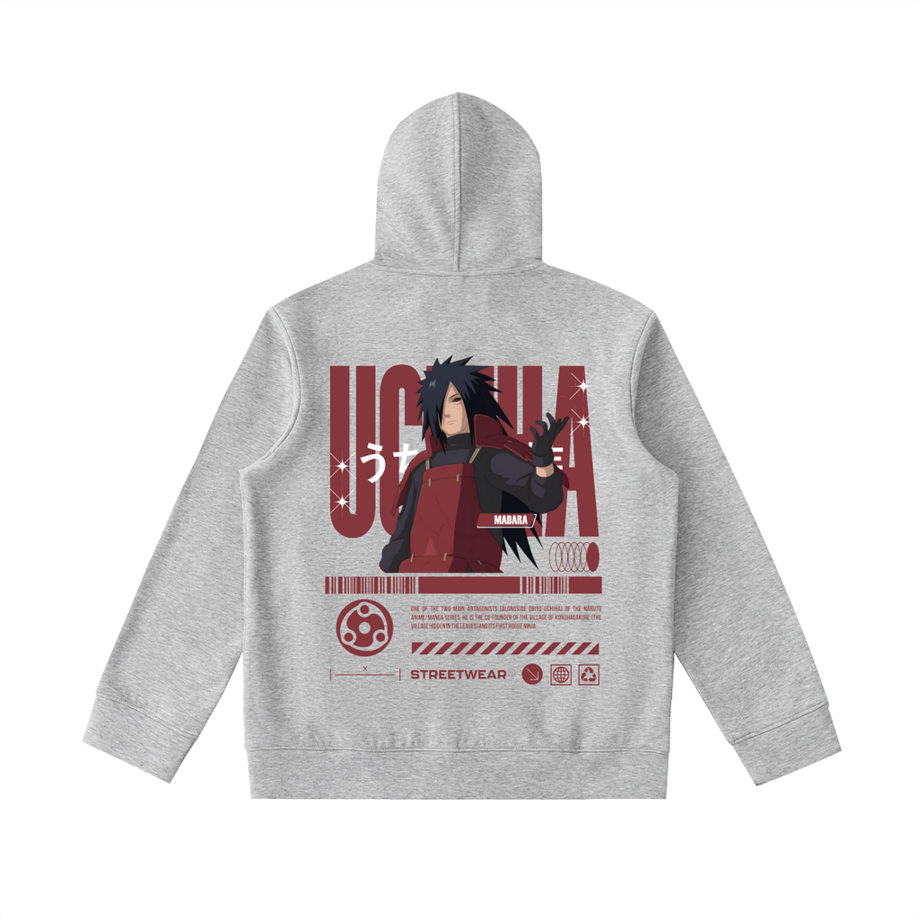 Uchiha Madara | Naruto |  Zip-Up Hoodie ODMPOD
