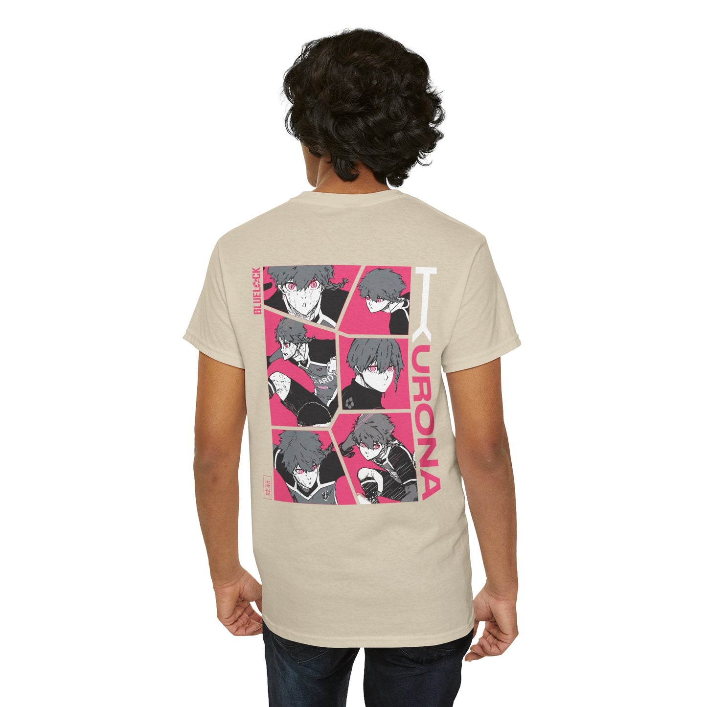 Kurona "Twin Fang" Blue Lock Heavyweight Tee | Maklenn