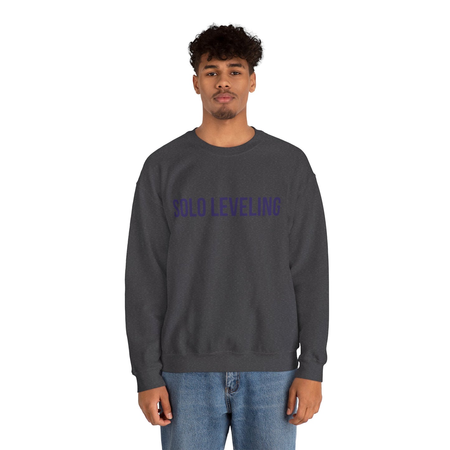 Solo Leveling Crewneck Sweatshirt — Anime Character Graphic Pullover