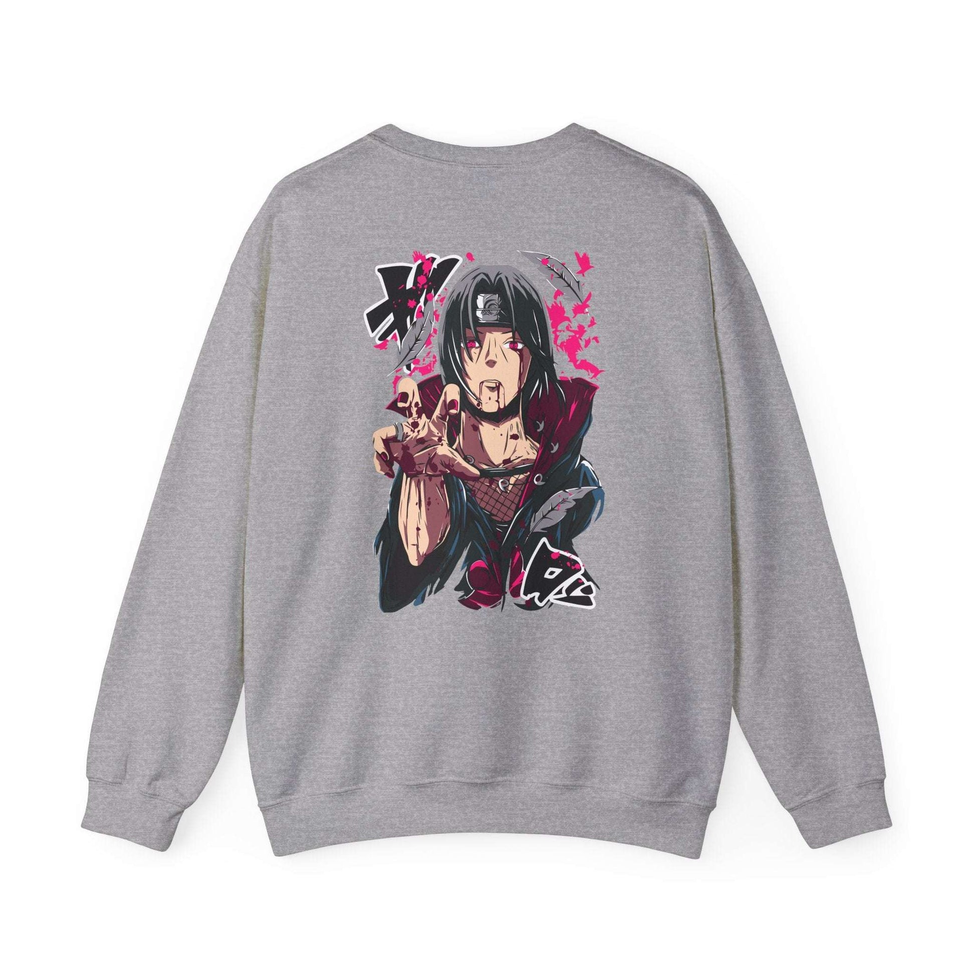 Anime Itachi Uchiha Crewneck Sweatshirt – Vintage Sharingan Graphic Maklenn Anime Itachi Uchiha Crewneck Sweatshirt – Vintage Sharingan Graphic Sweatshirt Maklenn www.maklenn.com India 33.23