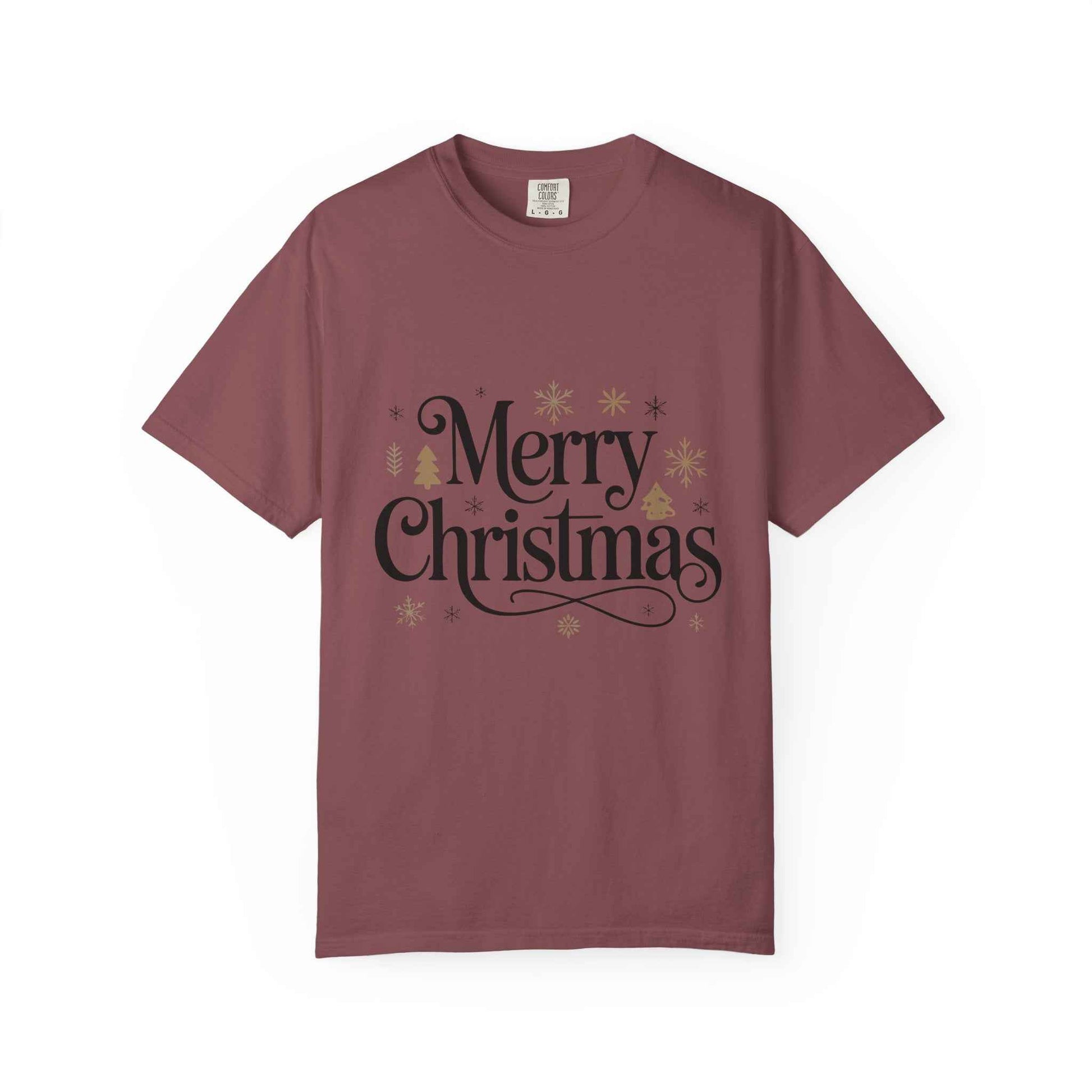 Merry Christmas T-Shirt — Classic Holiday Graphic Tee
