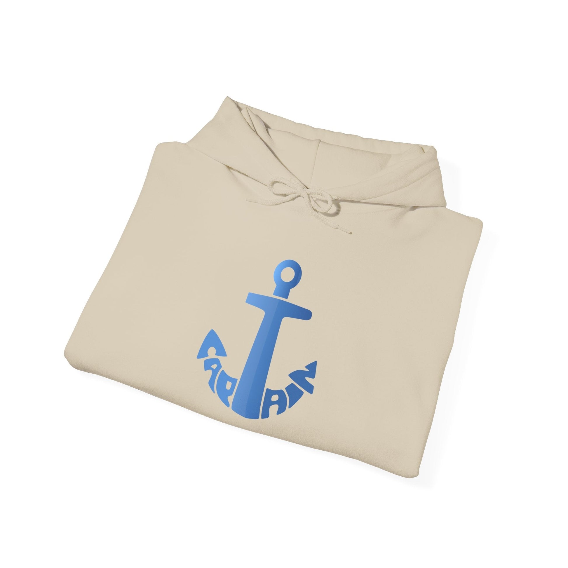 Anchor Design Unisex Hoodie - Nautical Style, Perfect Gift for Sailors, Beach Lovers, Casual Wear, Summer Chill, Cozy Comfort Printify