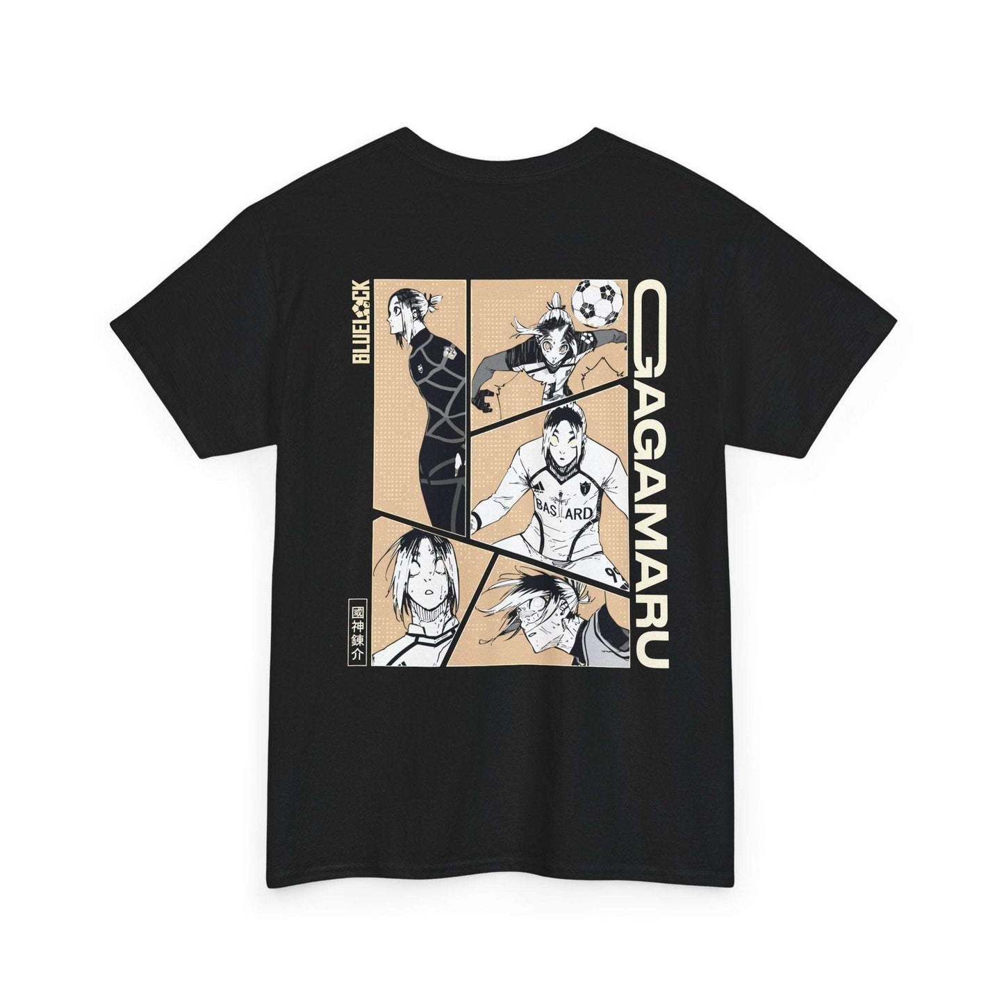 Gagamaru "Wall" Blue Lock Heavyweight Tee | Maklenn Maklenn Gagamaru "Wall" Blue Lock Heavyweight Tee | Maklenn T-Shirt Maklenn www.maklenn.com India 21.80