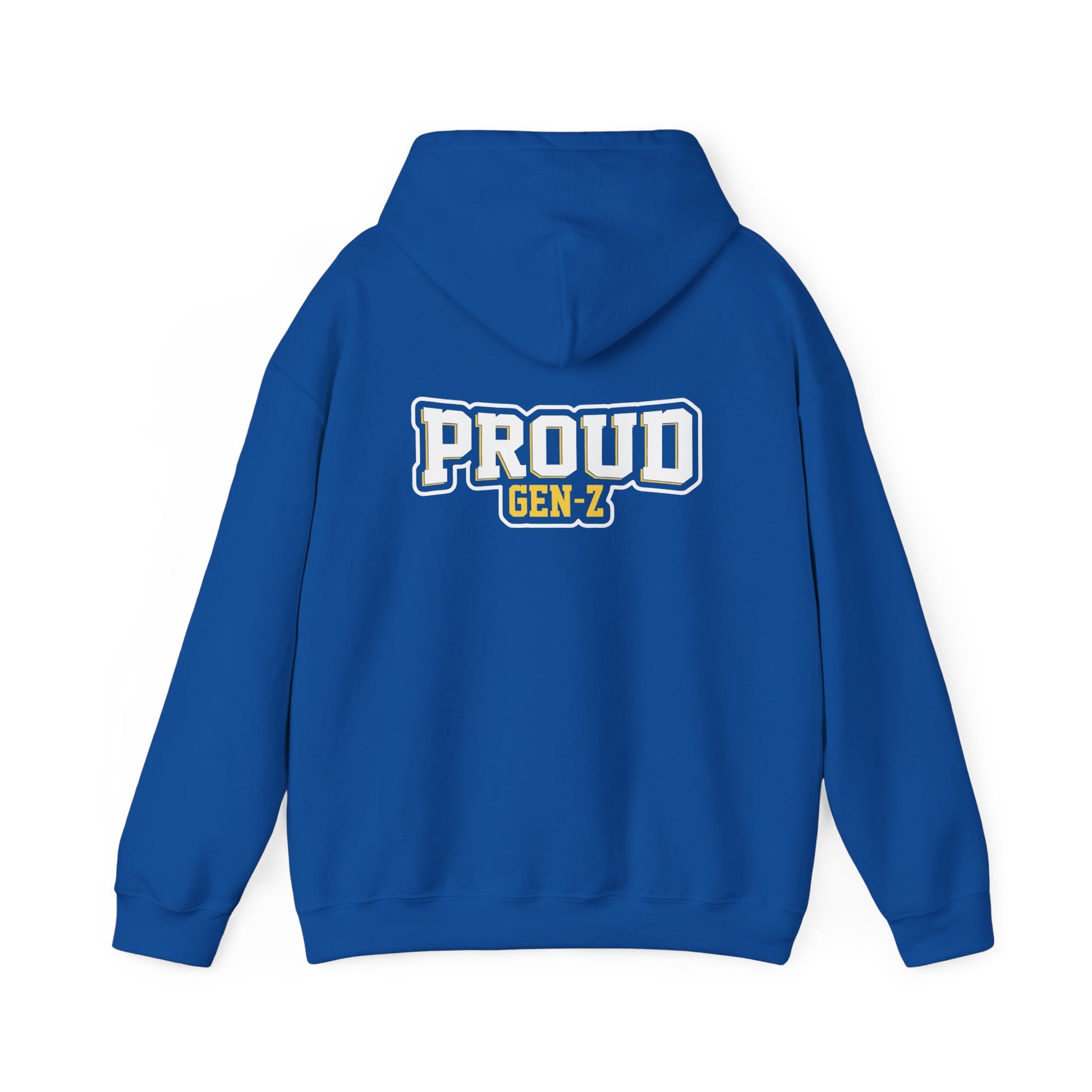 Proud Gen-Z Hoodie, Cozy Streetwear for Teens, Unisex Sweatshirt, Perfect Gift for Graduations, Everyday Casual Wear, Trendy Apparel Printify