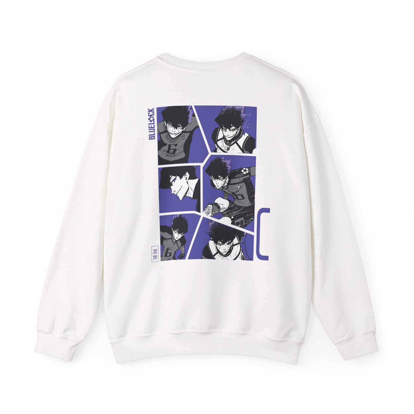 Karasu "Shadow" Blue Lock Heavyweight Tee | Maklenn