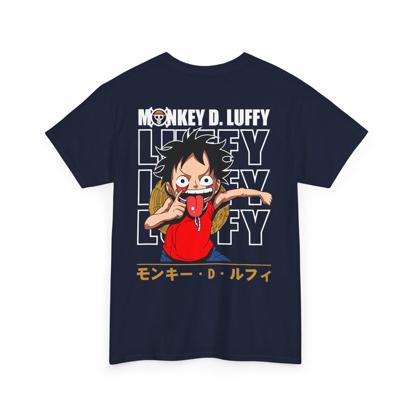 Monkey D. Luffy Anime T‑Shirt — One Piece Graphic Tee