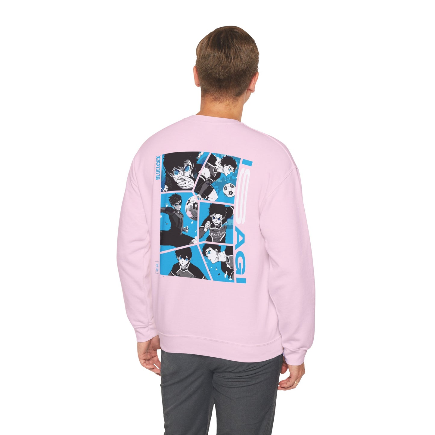 Isagi "Ego Vision" Blue Lock Heavyweight Tee | Maklenn