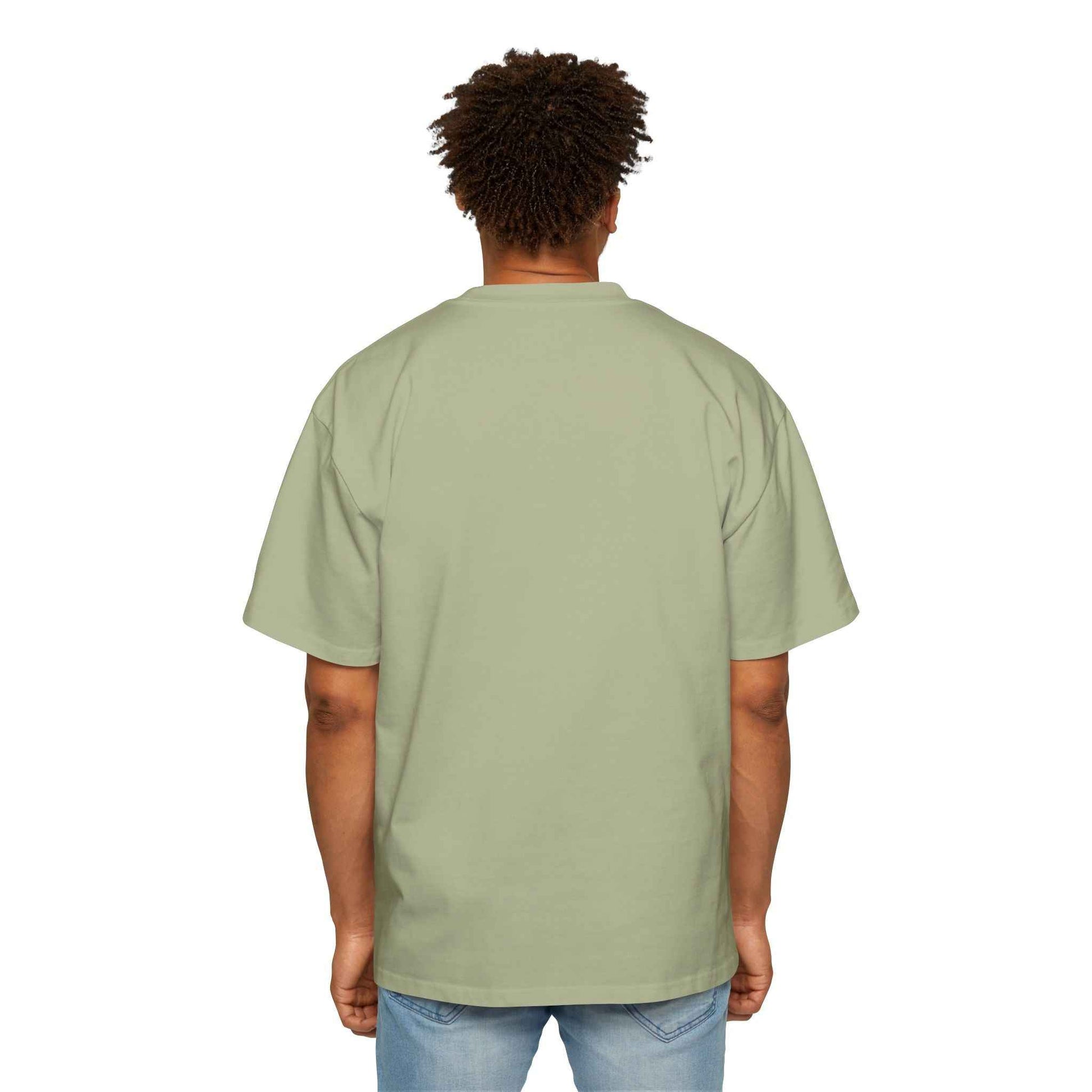Ouch! Men's Heavy Oversized Tee, Casual T-Shirt, Gift for Him, Everyday Wear, Graphic Tee, Summer Style