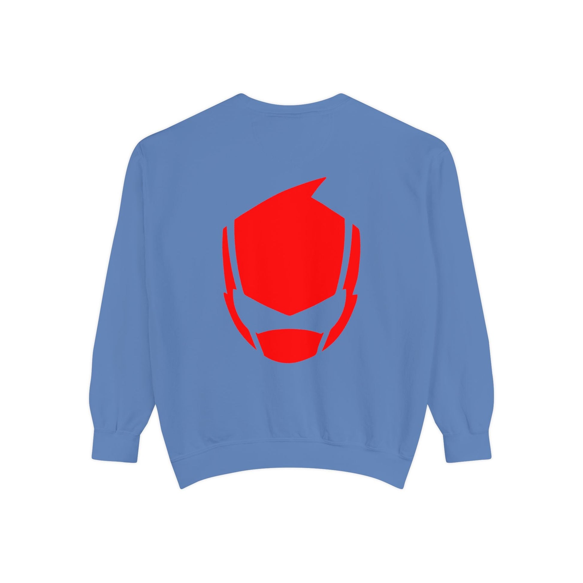 Bold Graphic Unisex Sweatshirt, Cozy Streetwear, Perfect Gift for Comics Fans, Casual Everyday Wear, Unique Holiday Apparel Printify