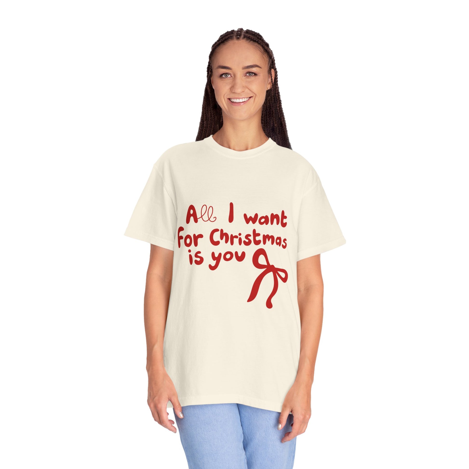 Christmas 'All I Want for Christmas Is You' T-Shirt Printify