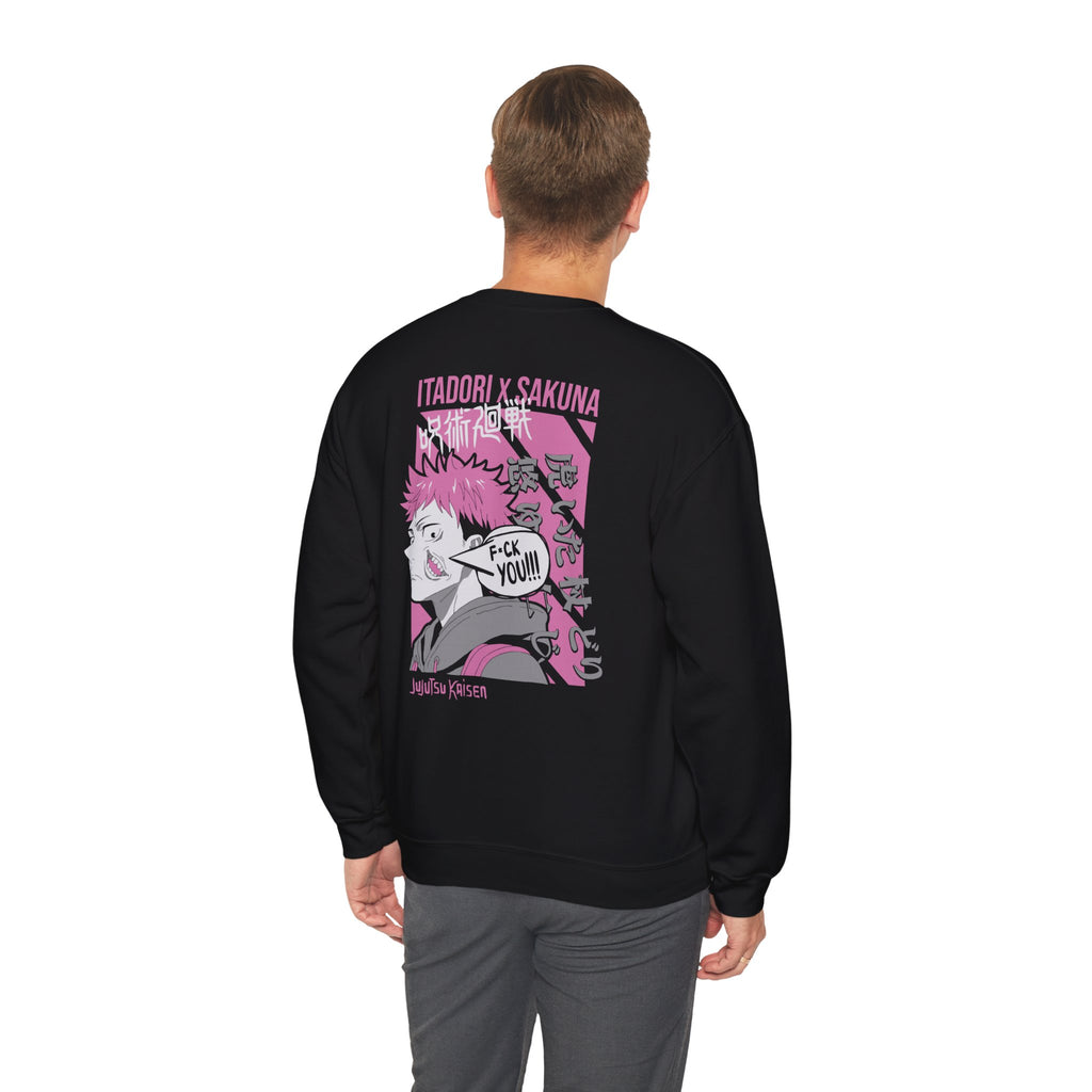 Yuji Itadori & Ryomen Sukuna "Cursed Vessel" | Jujutsu Kaisen Sweatshirt
