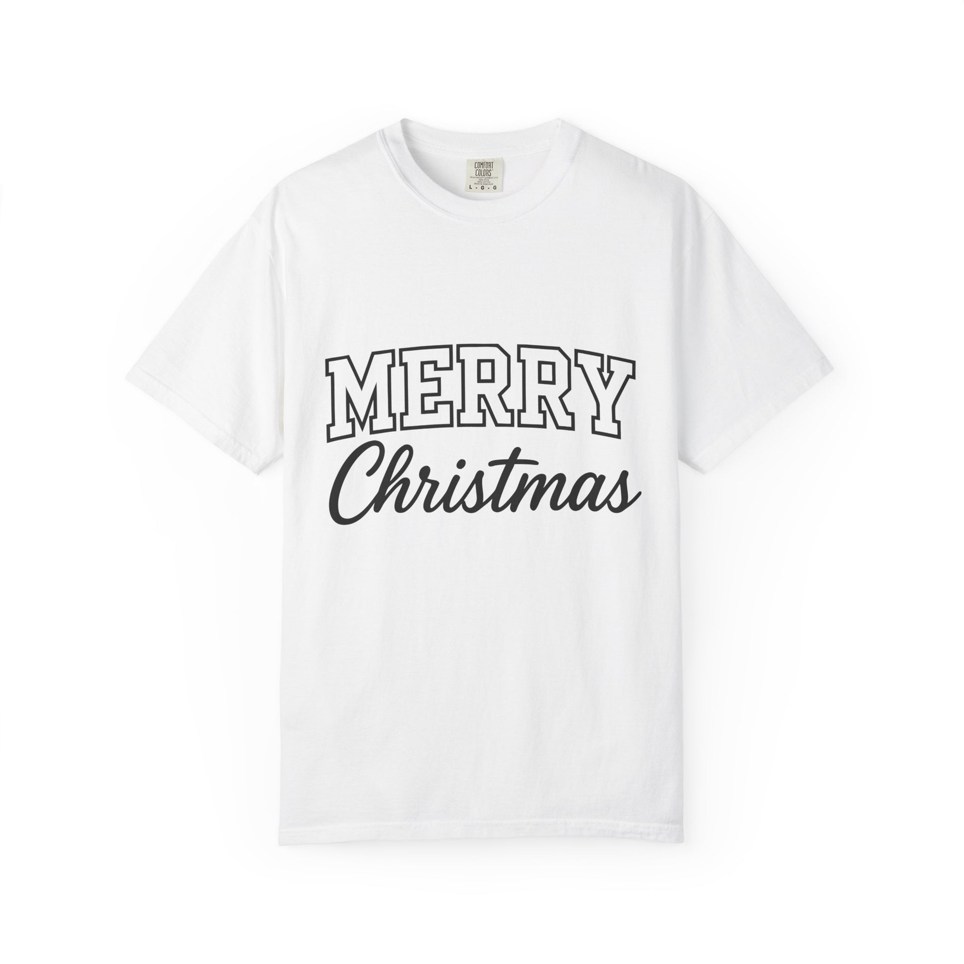 Merry Christmas T-Shirt — Classic Holiday Graphic Tee Printify