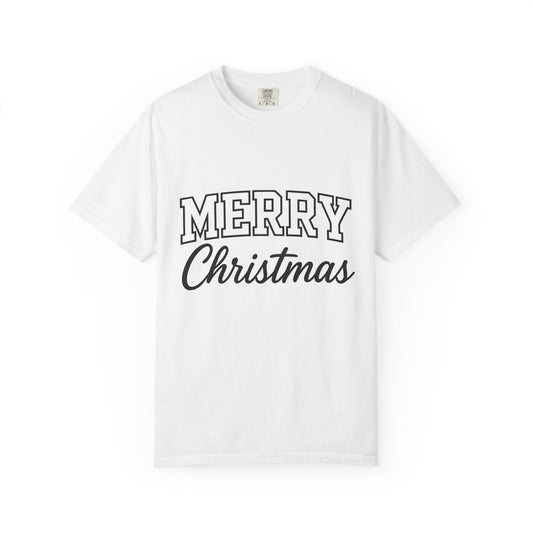 Merry Christmas T-Shirt — Classic Holiday Graphic Tee Printify