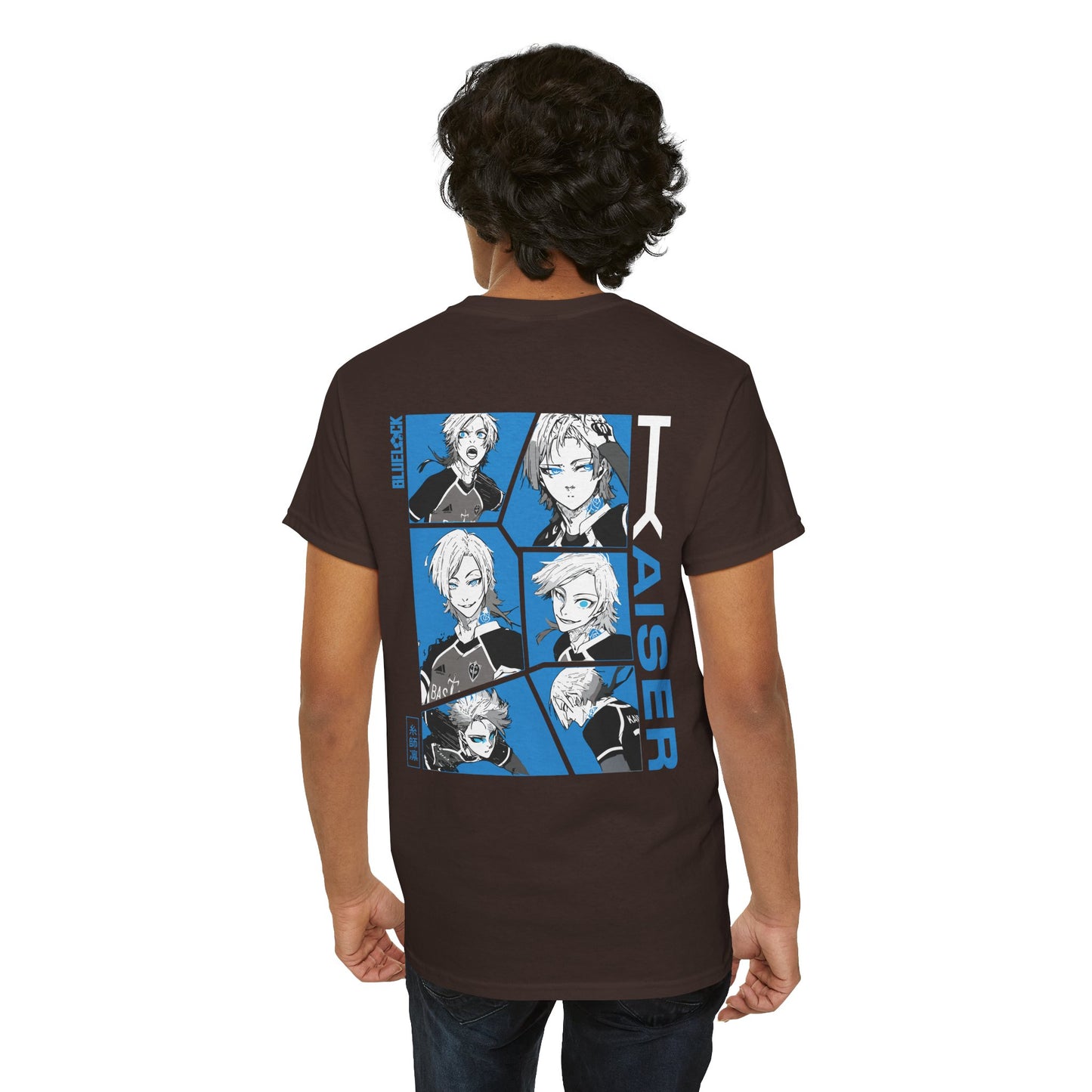 Kaiser "Blue Rose" Blue Lock Heavyweight Tee | Maklenn
