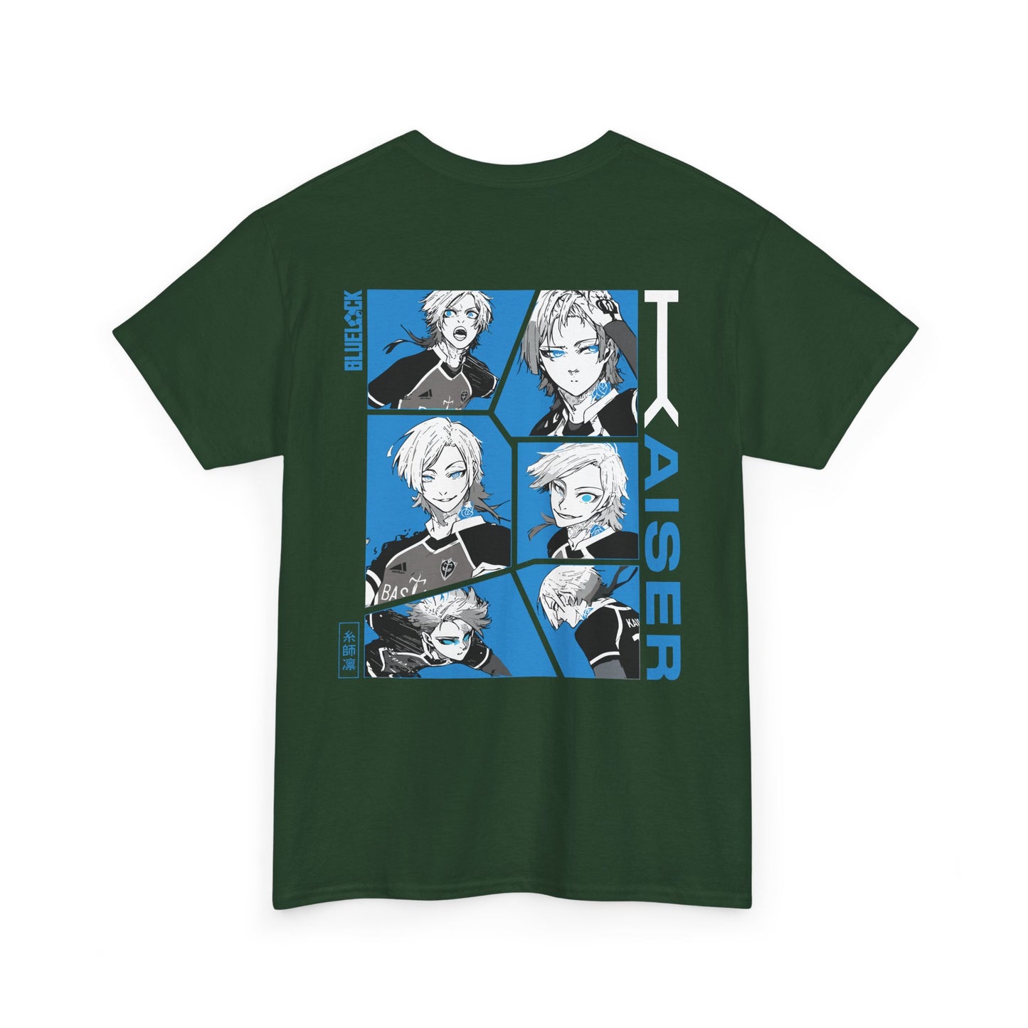 Kaiser "Blue Rose" Blue Lock Heavyweight Tee | Maklenn