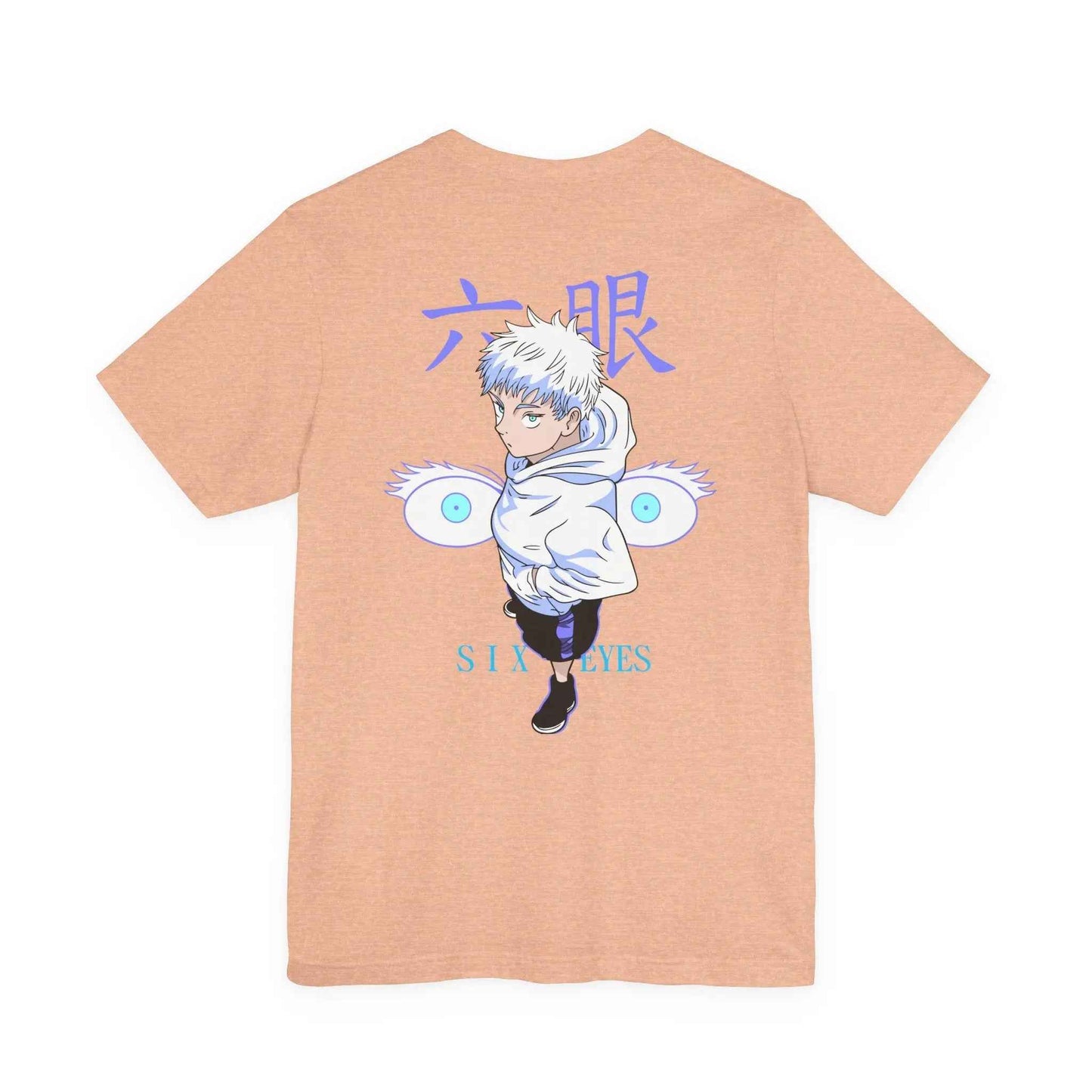 Anime Short Sleeve Tee, Jujustu Kaisen Shirt, Cosplay Tee, Gift for Anime Lovers, Stylish Graphic T-Shirt, Casual Wear