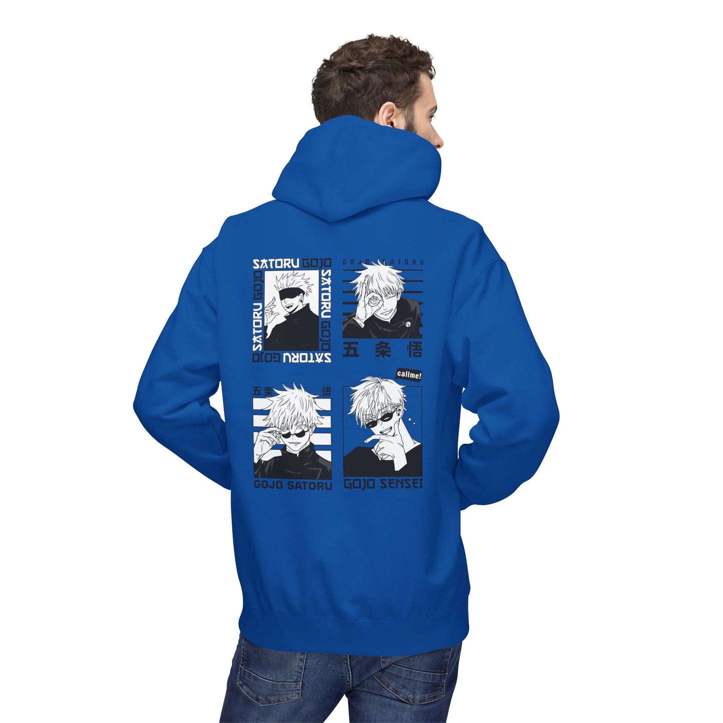 Jujutsu Kaisen Hoodie — Gojo & Characters Graphic Anime Pullover