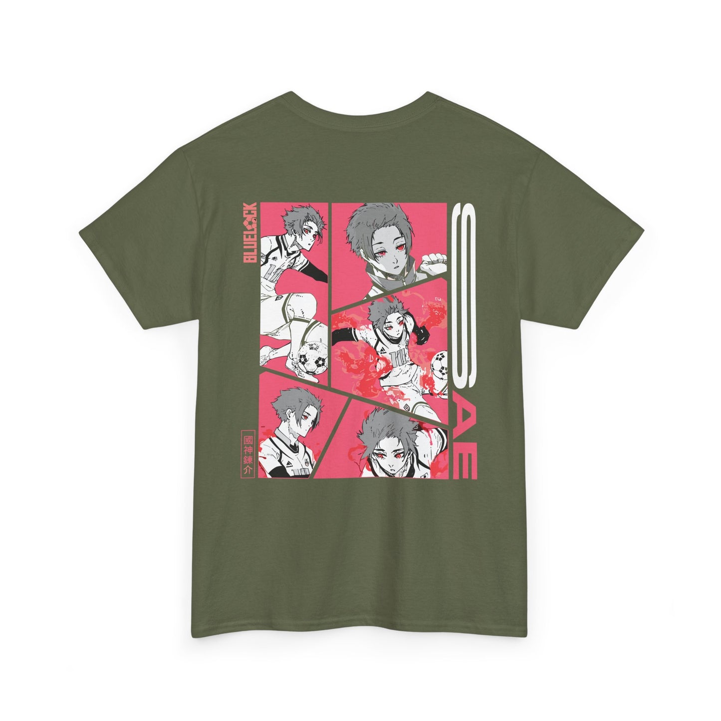 Sae "Maestro" Blue Lock Heavyweight Tee | Maklenn