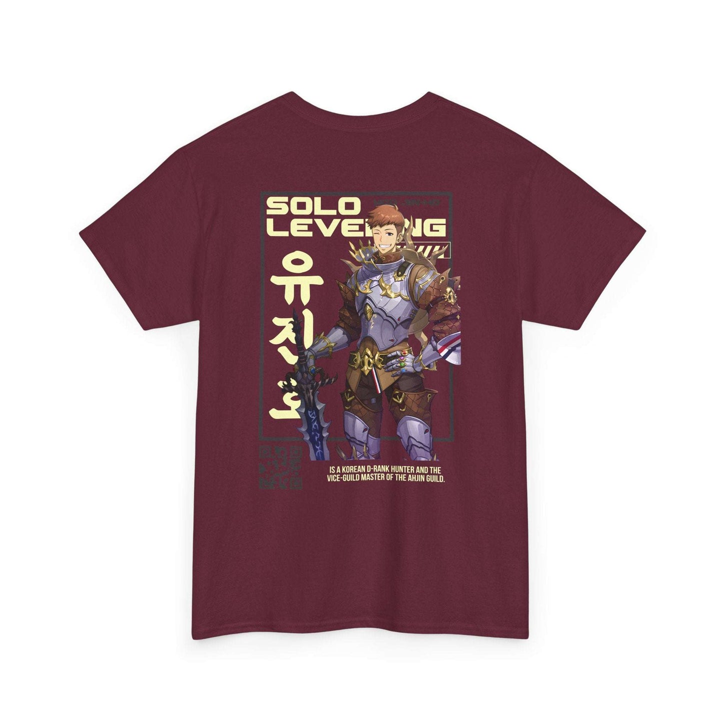 Solo Leveling T-Shirt — Anime Fantasy Graphic Tee (Front Text & Back Hunter Art) Maklenn Solo Leveling T-Shirt — Anime Fantasy Graphic Tee (Front Text & Back Hunter Art) T-Shirt Maklenn www.maklenn.com India 21.80