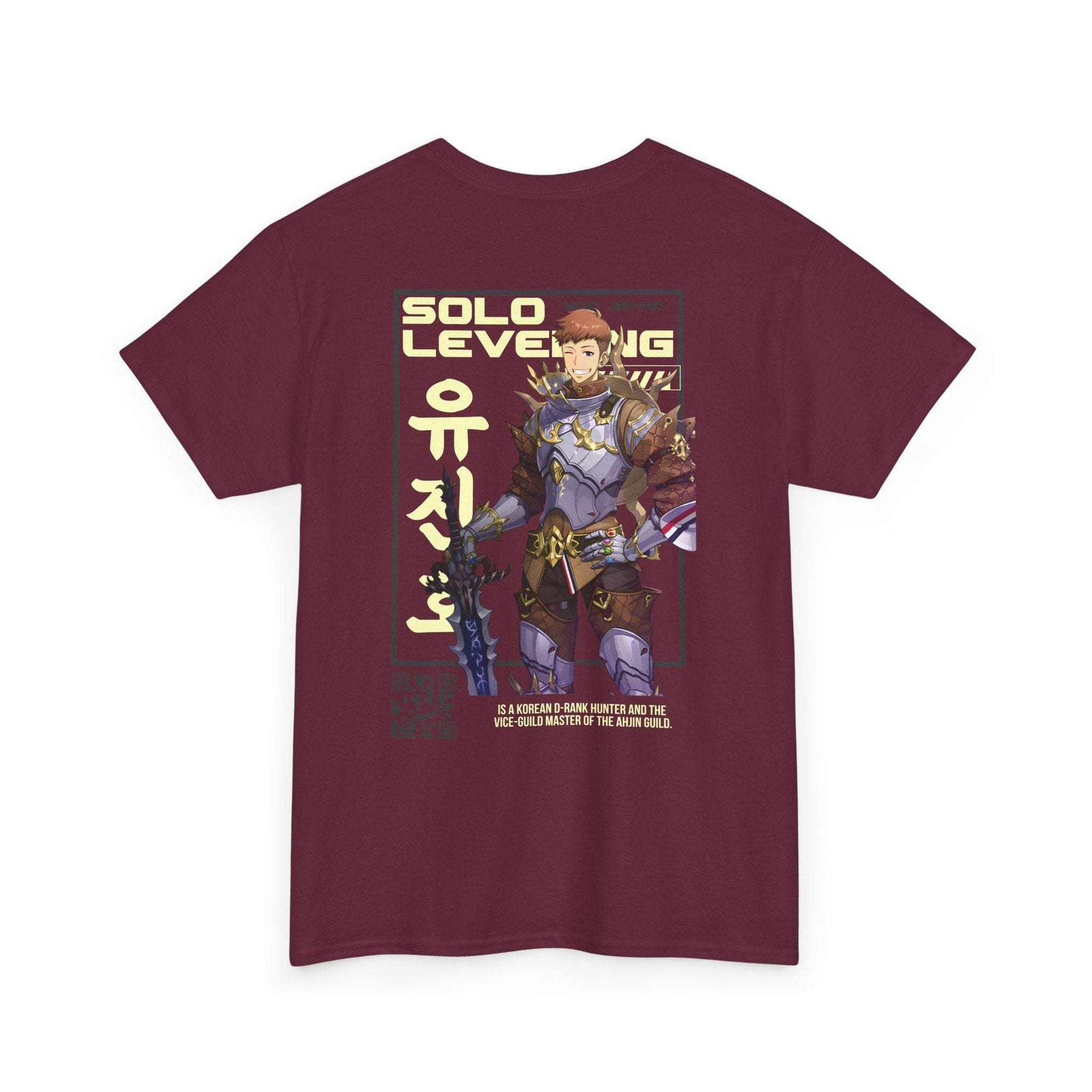 Solo Leveling T-Shirt — Anime Fantasy Graphic Tee (Front Text & Back Hunter Art) Maklenn Solo Leveling T-Shirt — Anime Fantasy Graphic Tee (Front Text & Back Hunter Art) T-Shirt Maklenn www.maklenn.com India 21.80
