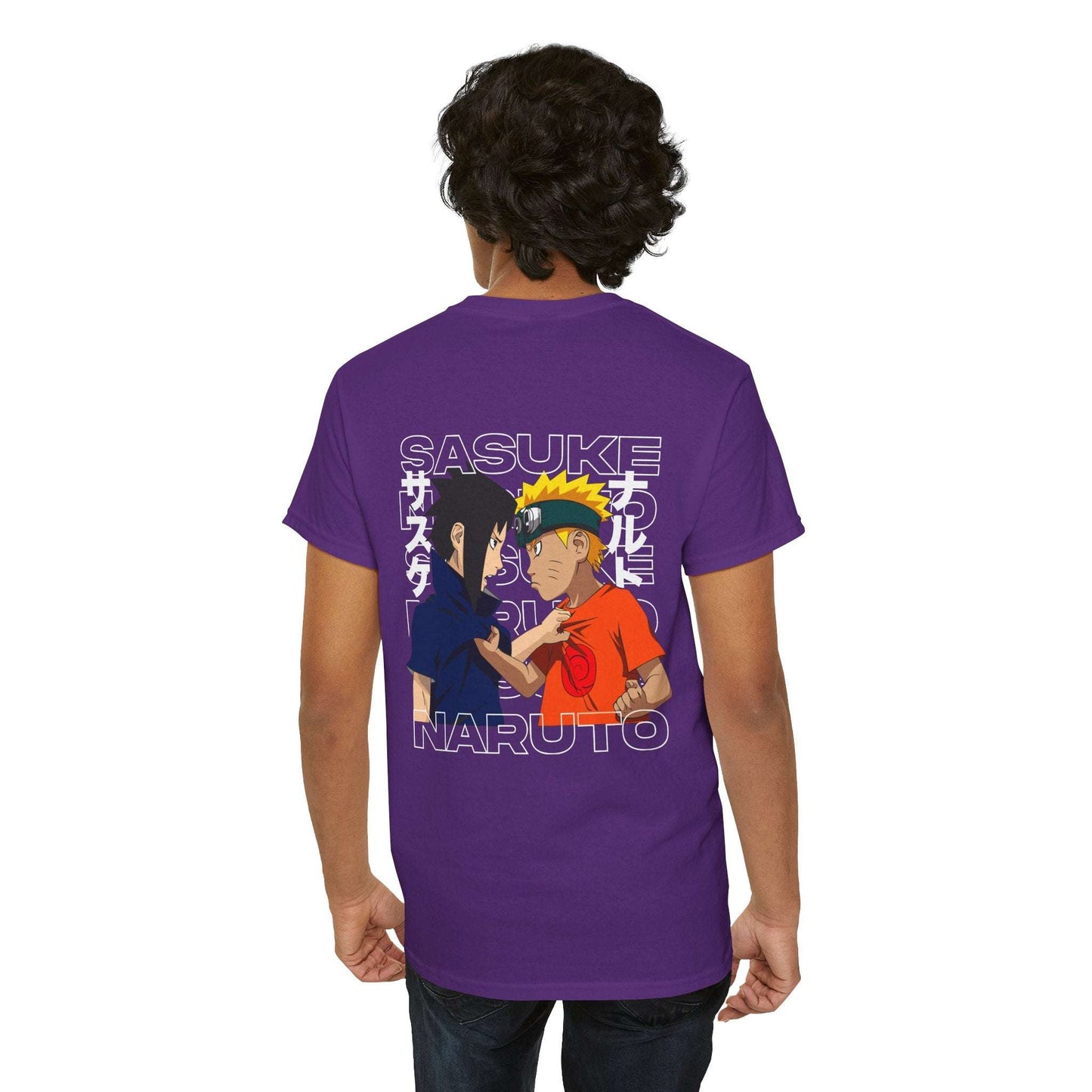 Naruto vs Sasuke Graphic Tee — Anime Friendship & Rivalry T-Shirt Maklenn Naruto vs Sasuke Graphic Tee — Anime Friendship & Rivalry T-Shirt T-Shirt Maklenn www.maklenn.com India 21.80