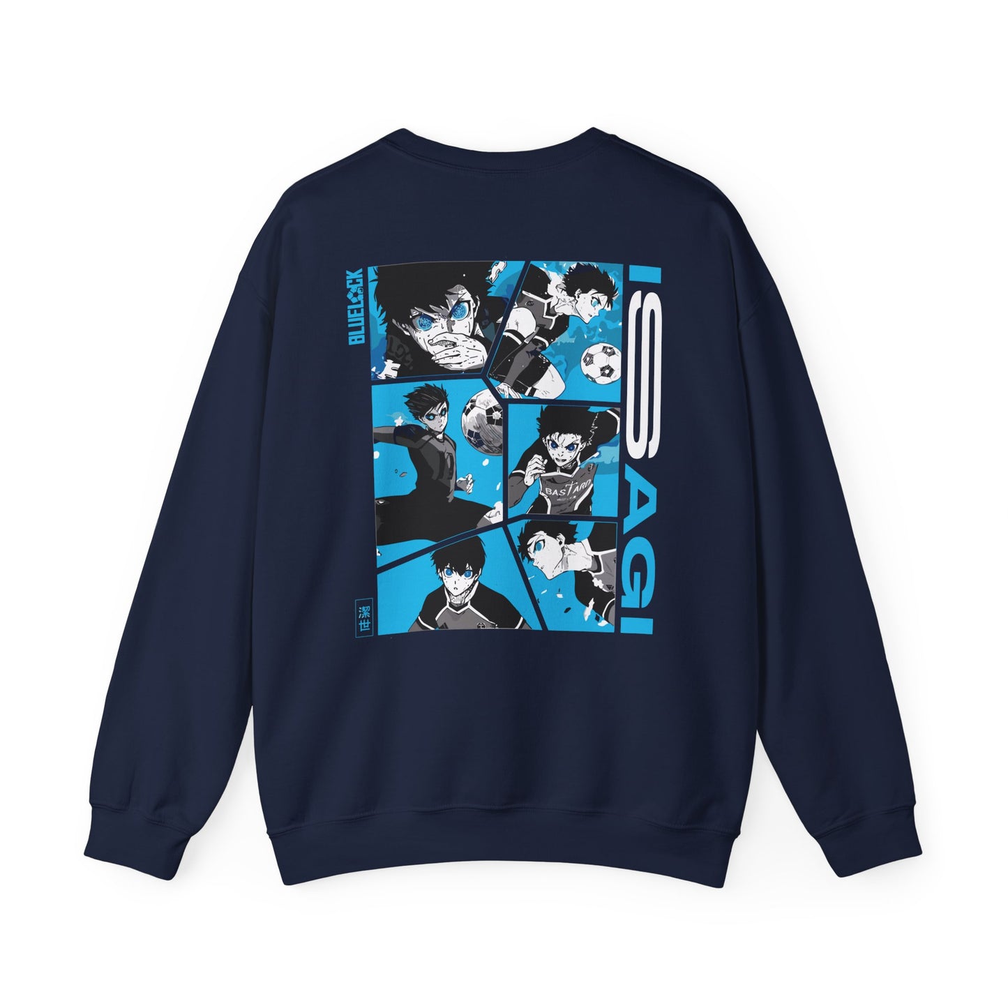Isagi "Ego Vision" Blue Lock Heavyweight Tee | Maklenn