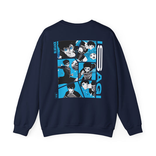 Isagi "Ego Vision" Blue Lock Heavyweight Tee | Maklenn