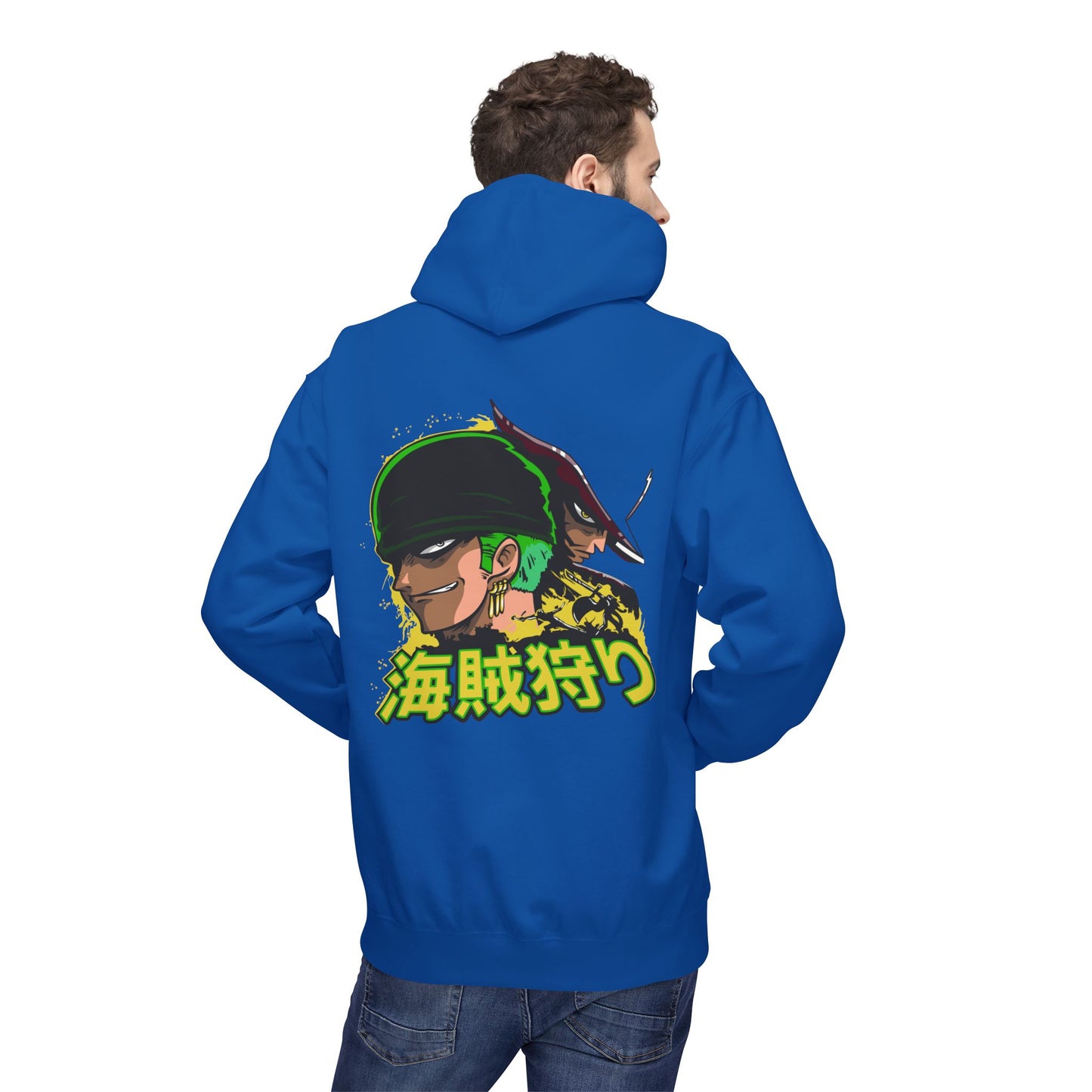 Hoodie - Zoro Pirate Hunter Anime Graphic Hoodie (海賊狩り)