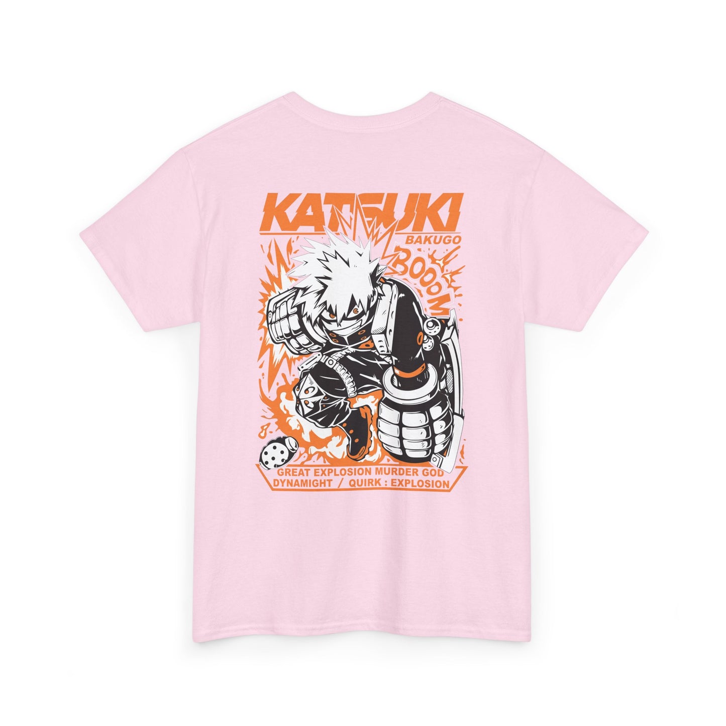 Bakugo Katsuki Graphic Tee — Anime Hero Action T-Shirt