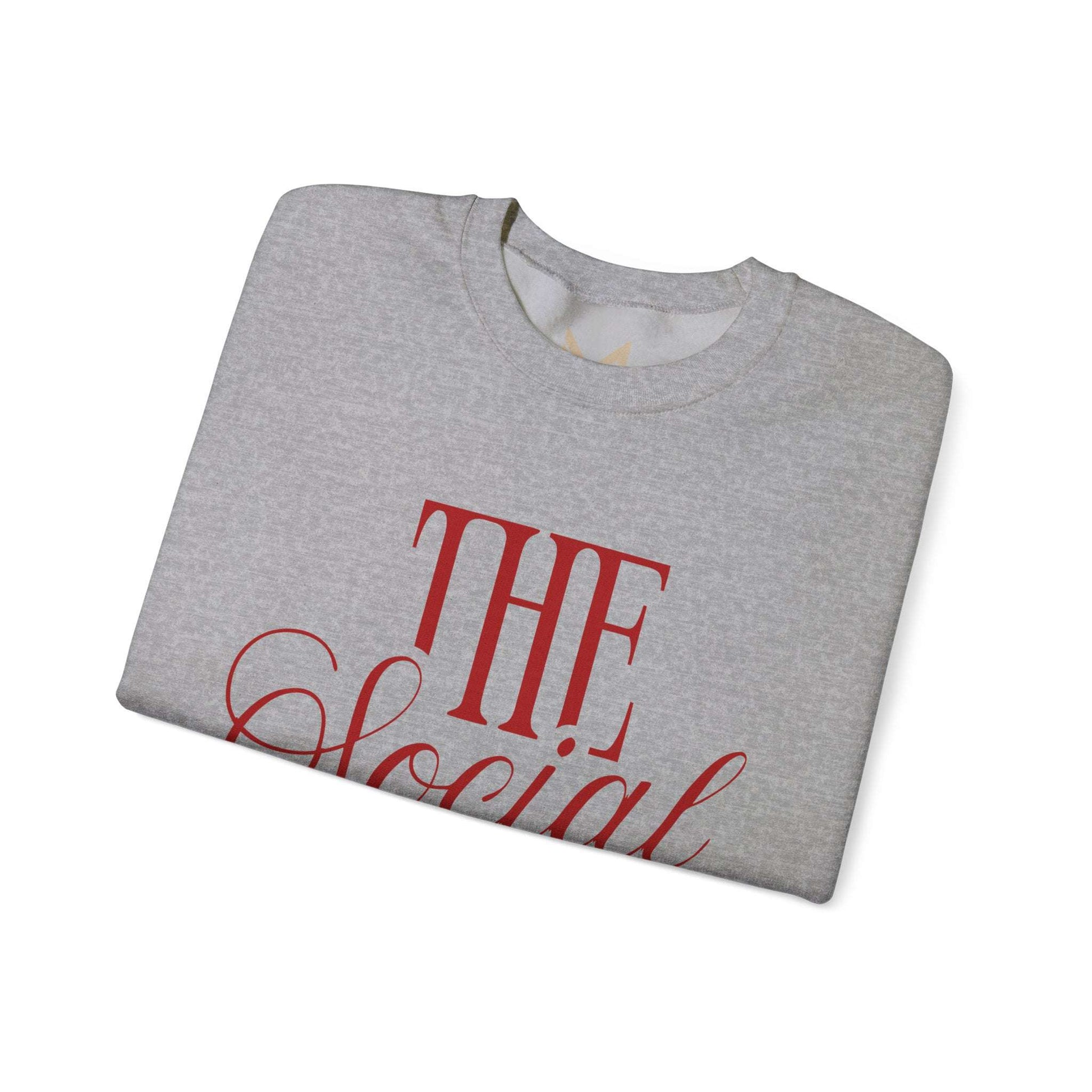 Chic Social Club Sweatshirt, Cozy Unisex Crewneck, Fashionable Gift for Friends, Casual Wardrobe Essential, Perfect for Hangouts and [...] Printify