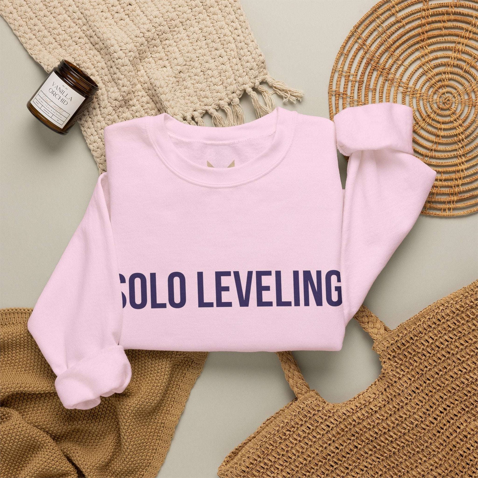 Solo Leveling Crewneck Sweatshirt — Anime Graphic Pullover (Front Logo, Back Archer Silhouette) Maklenn Solo Leveling Crewneck Sweatshirt — Anime Graphic Pullover (Front Logo, Back Archer Silhouette) Sweatshirt Maklenn www.maklenn.com India