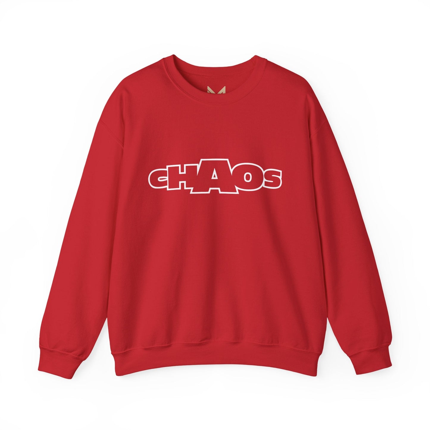 Chaos Unisex Heavy Blend™ Crewneck Sweatshirt | Cozy Streetwear, Casual Outfit, Trendy Gift, Everyday Wear, Graphic Apparel, Unisex Top - Maklenn