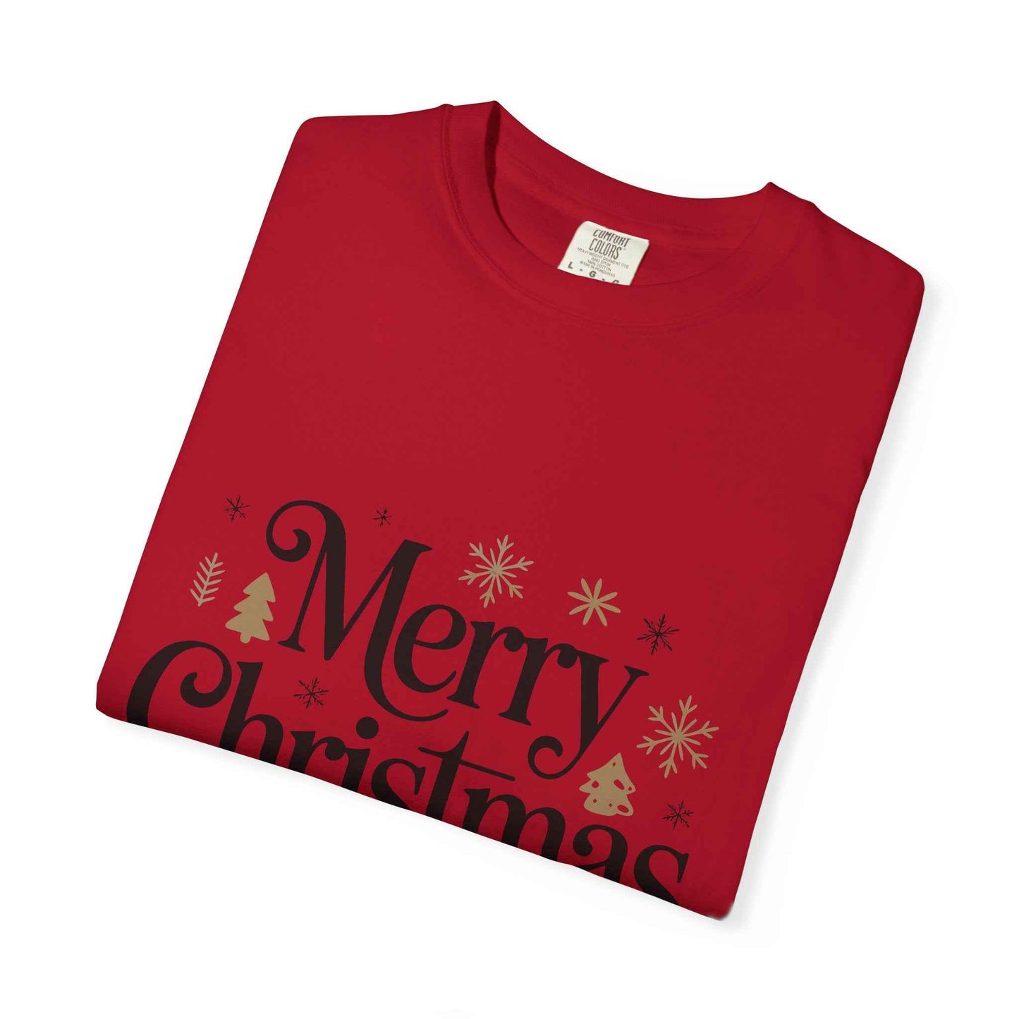 Merry Christmas T-Shirt — Classic Holiday Graphic Tee