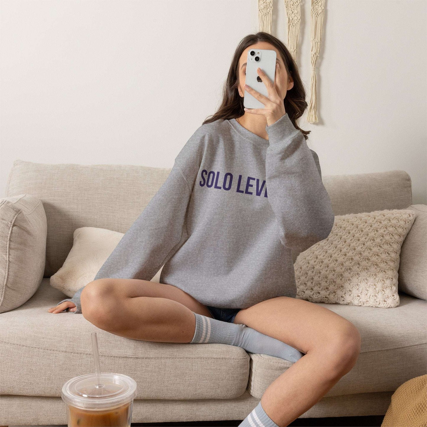 Solo Leveling Crewneck Sweatshirt — Anime Graphic Pullover Maklenn Solo Leveling Crewneck Sweatshirt — Anime Graphic Pullover Sweatshirt Maklenn www.maklenn.com India 45.99