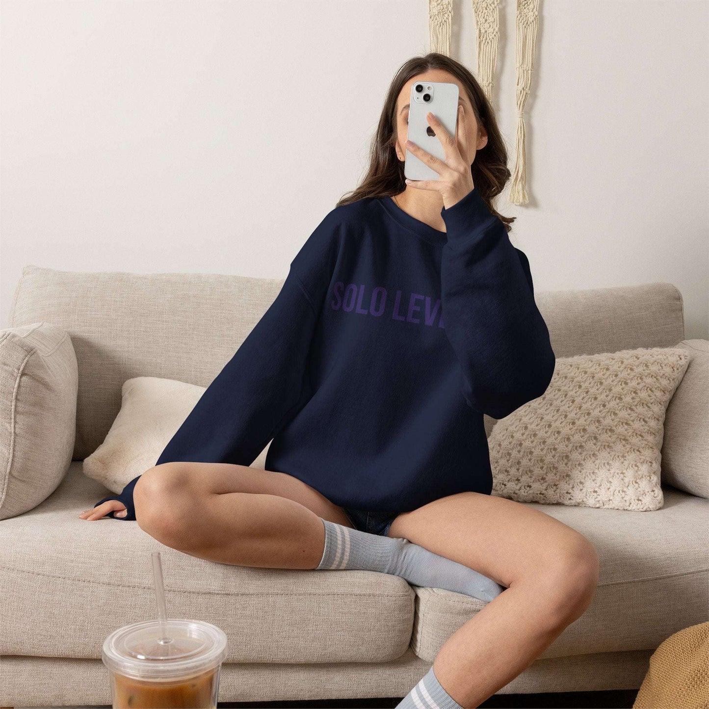 Solo Leveling Crewneck Sweatshirt — Anime Graphic Pullover Maklenn Solo Leveling Crewneck Sweatshirt — Anime Graphic Pullover Sweatshirt Maklenn www.maklenn.com India 45.99