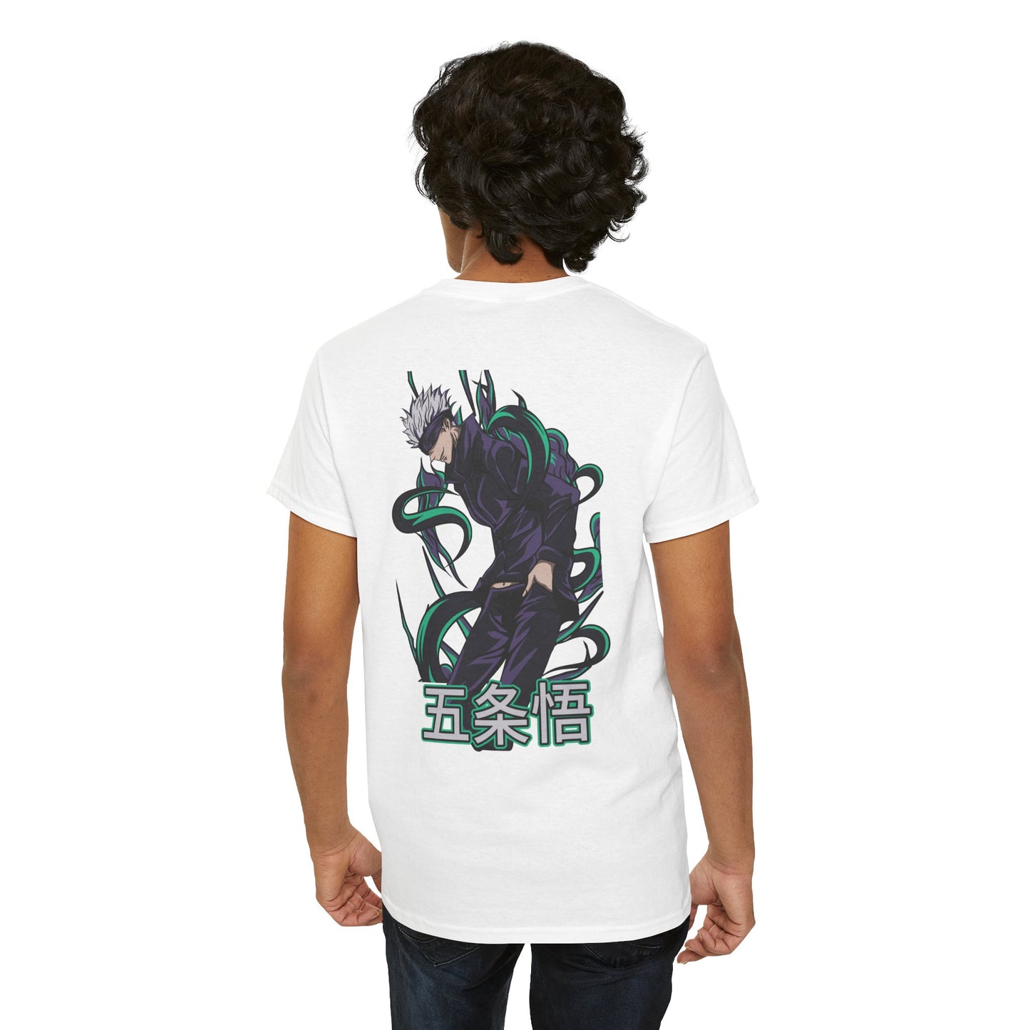 Jujutsu Kaisen Graphic Tee — Gojo Satoru Back Print Shirt