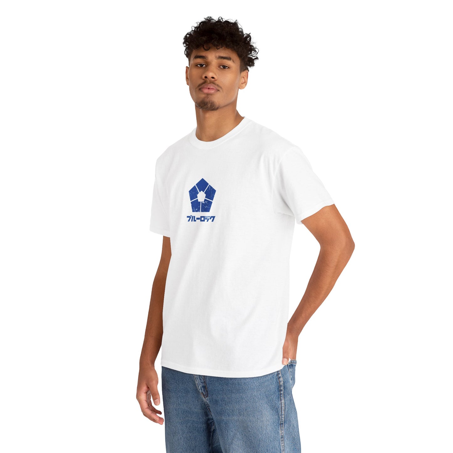 Raichi "Heat" Blue Lock Heavyweight Tee | Maklenn