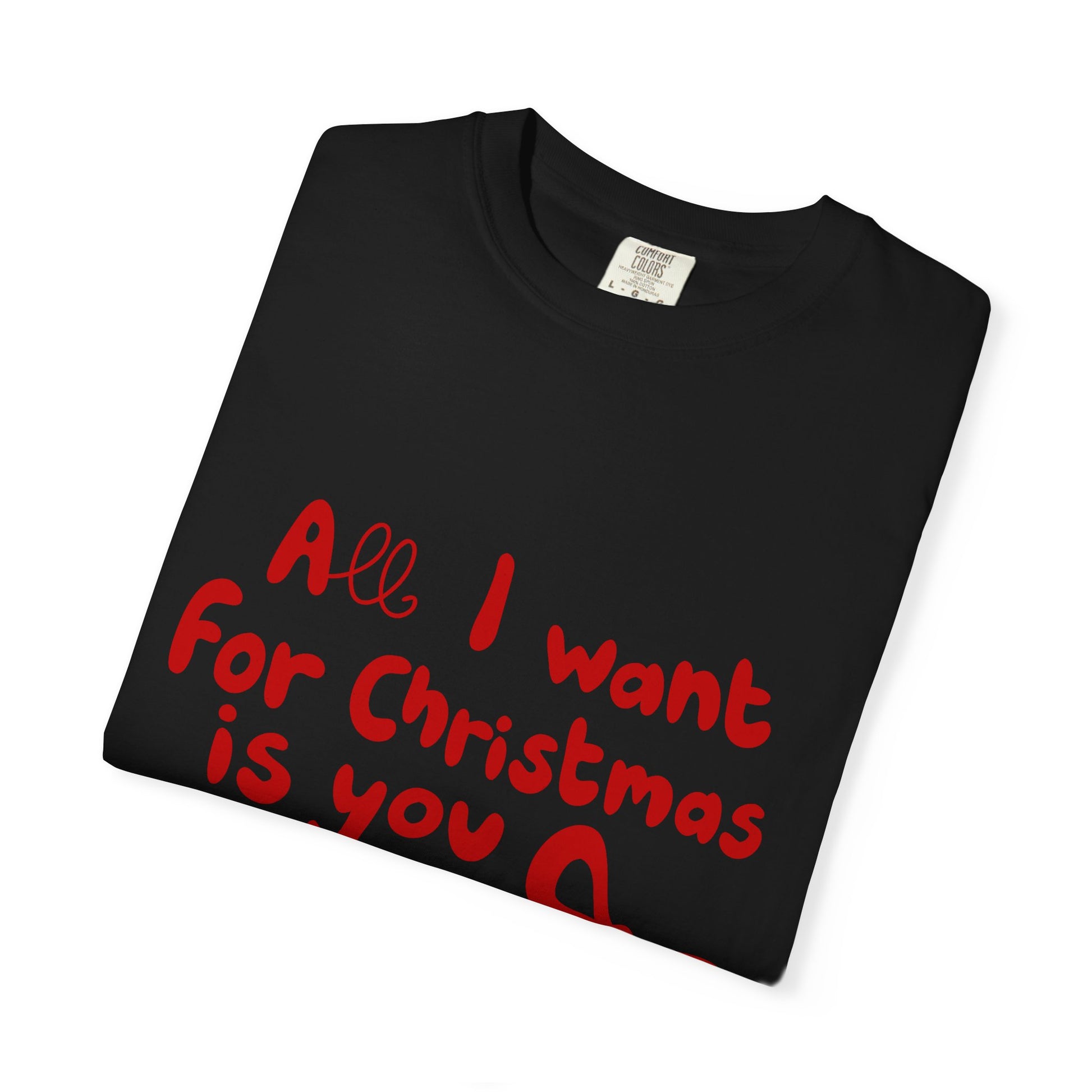 Christmas 'All I Want for Christmas Is You' T-Shirt Printify
