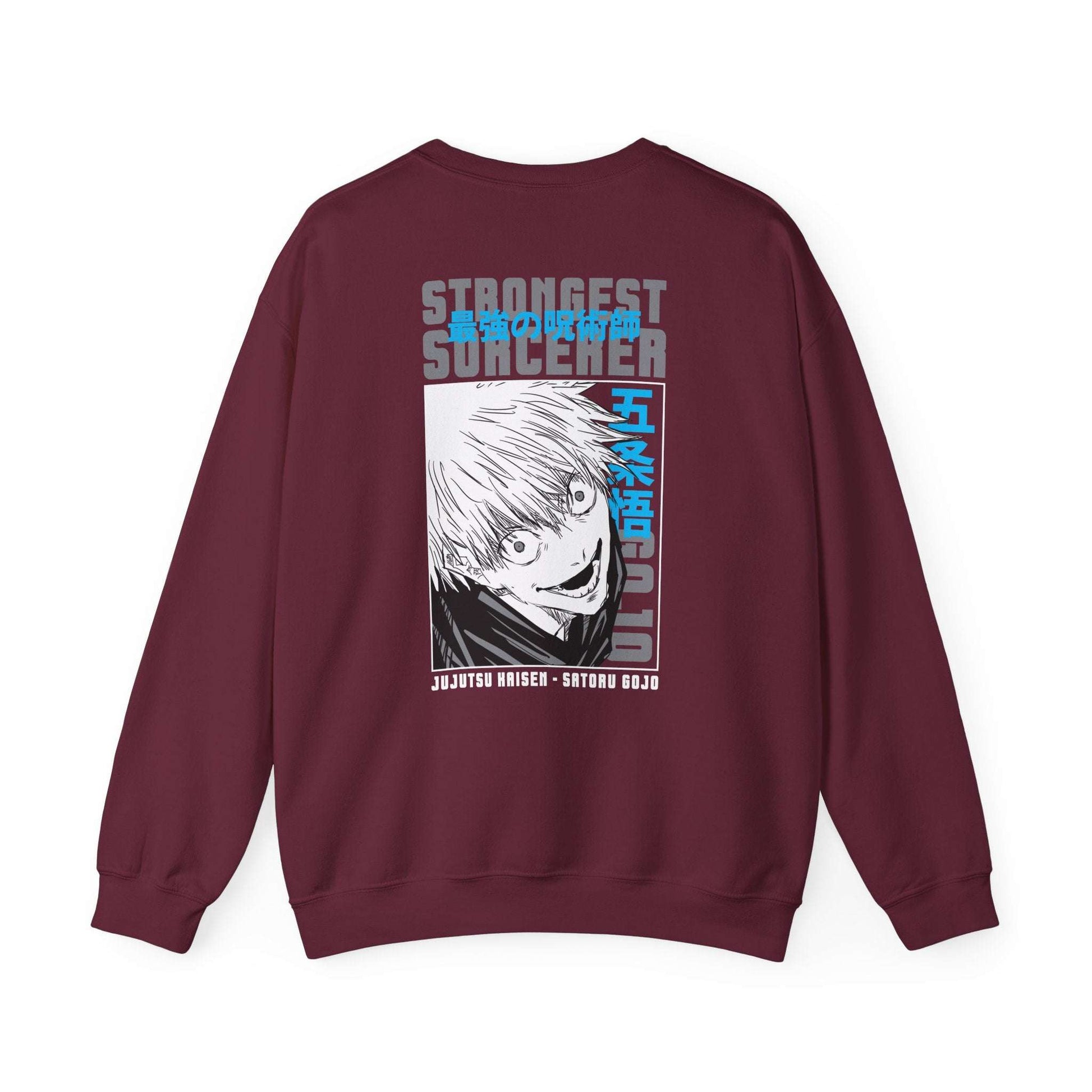 Jujutsu Anime Crewneck Sweatshirt — 'Strongest Sorcerer' Graphic Maklenn Jujutsu Anime Crewneck Sweatshirt — 'Strongest Sorcerer' Graphic Sweatshirt Maklenn www.maklenn.com India 33.23