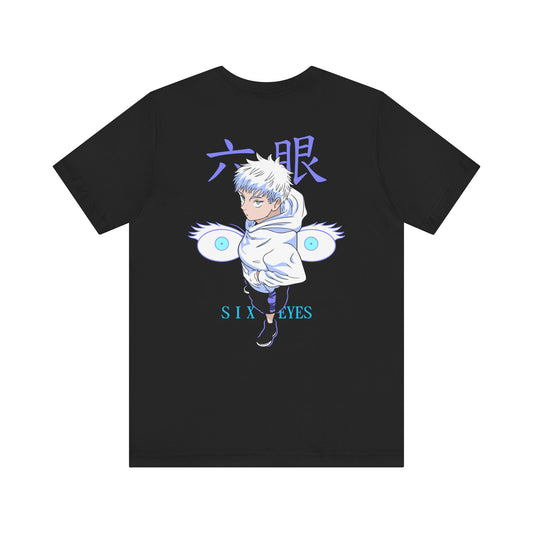 Anime Short Sleeve Tee, Jujustu Kaisen Shirt, Cosplay Tee, Gift for Anime Lovers, Stylish Graphic T-Shirt, Casual Wear Printify