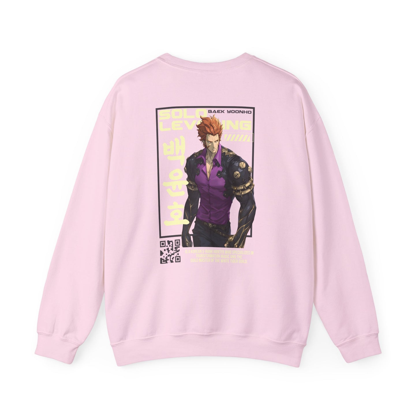Solo Leveling Crewneck Sweatshirt — Anime Character Graphic Pullover