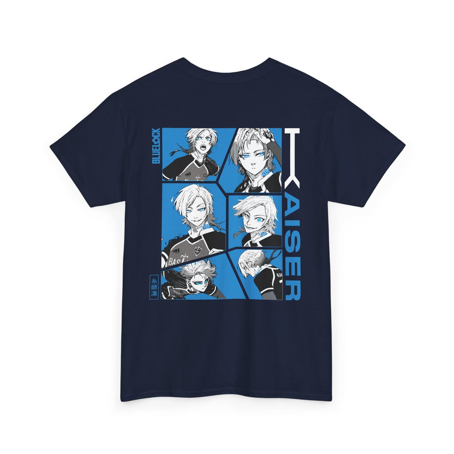 Kaiser "Blue Rose" Blue Lock Heavyweight Tee | Maklenn