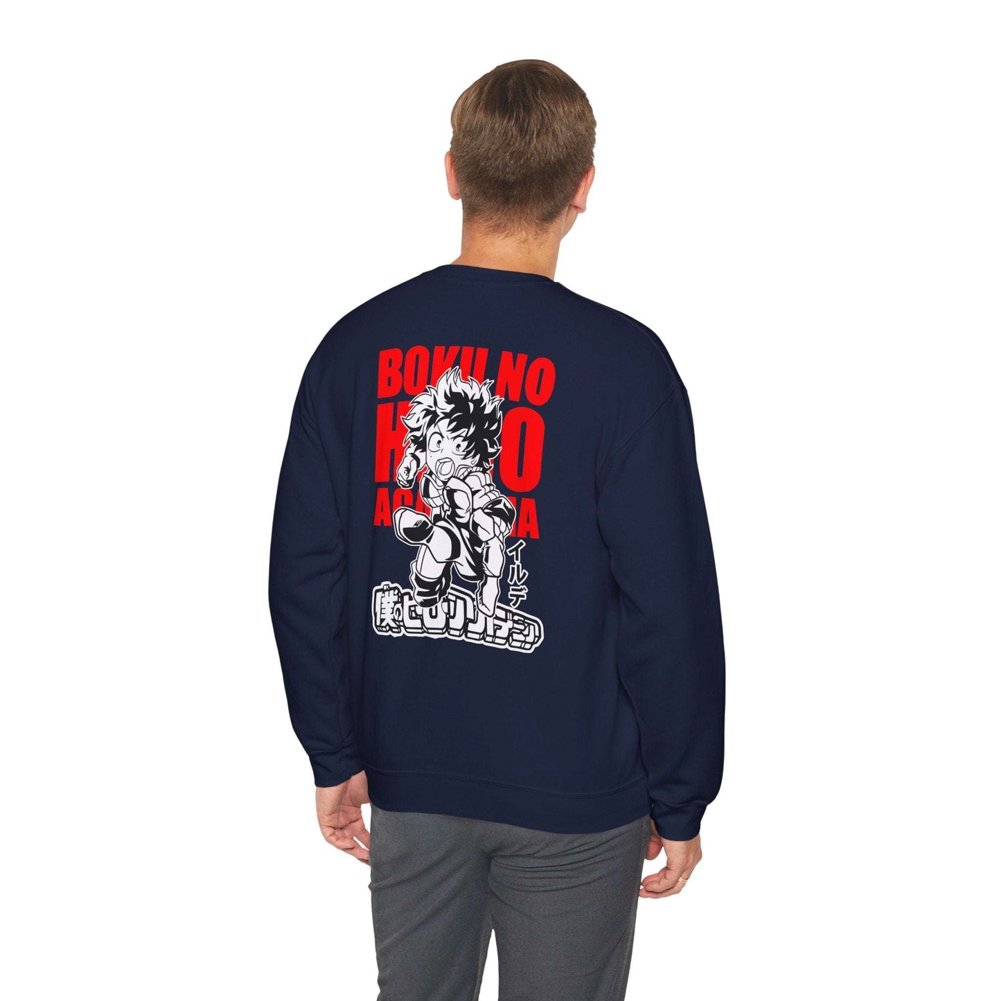 My Hero Academia Izuku Midoriya Crewneck Sweatshirt - Boku No Hero Academia Anime Pullover Maklenn My Hero Academia Izuku Midoriya Crewneck Sweatshirt - Boku No Hero Academia Anime Pullover Sweatshirt Maklenn www.maklenn.com India 33.23