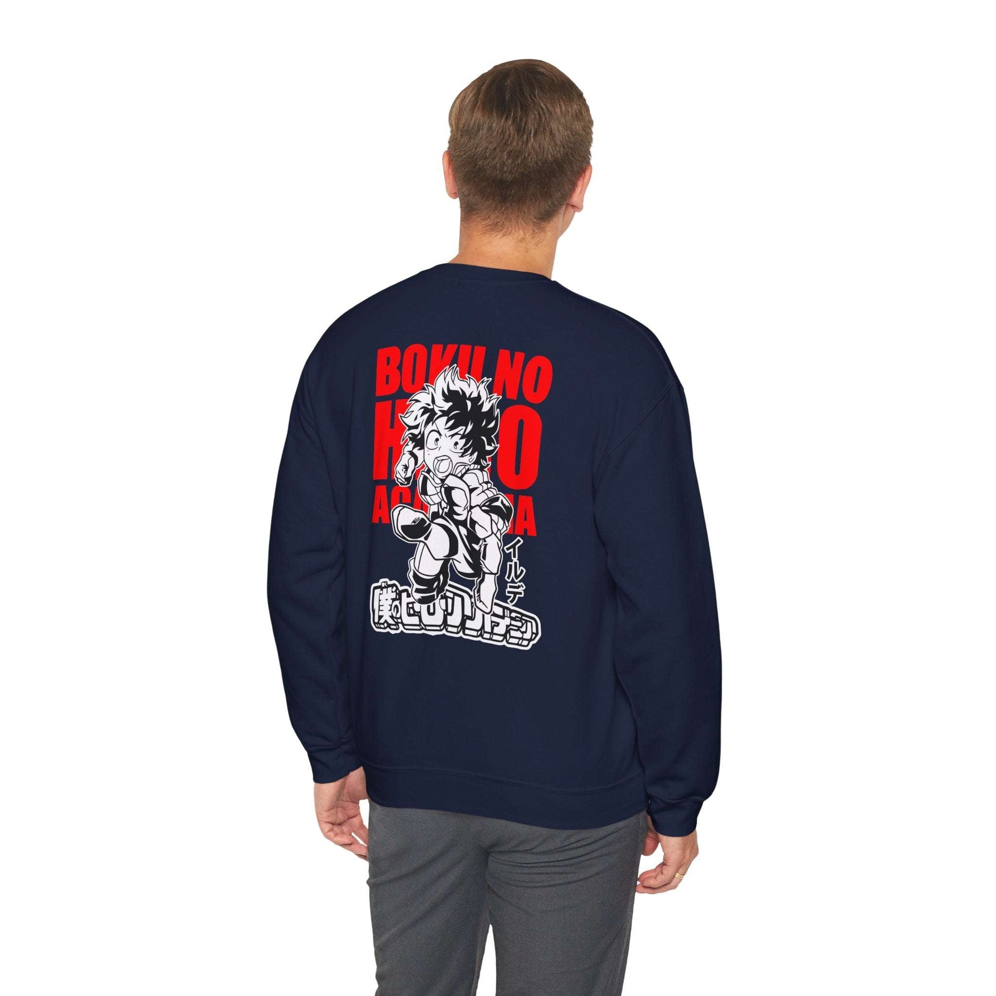 My Hero Academia Izuku Midoriya Crewneck Sweatshirt - Boku No Hero Academia Anime Pullover Maklenn My Hero Academia Izuku Midoriya Crewneck Sweatshirt - Boku No Hero Academia Anime Pullover Sweatshirt Maklenn www.maklenn.com India 33.23