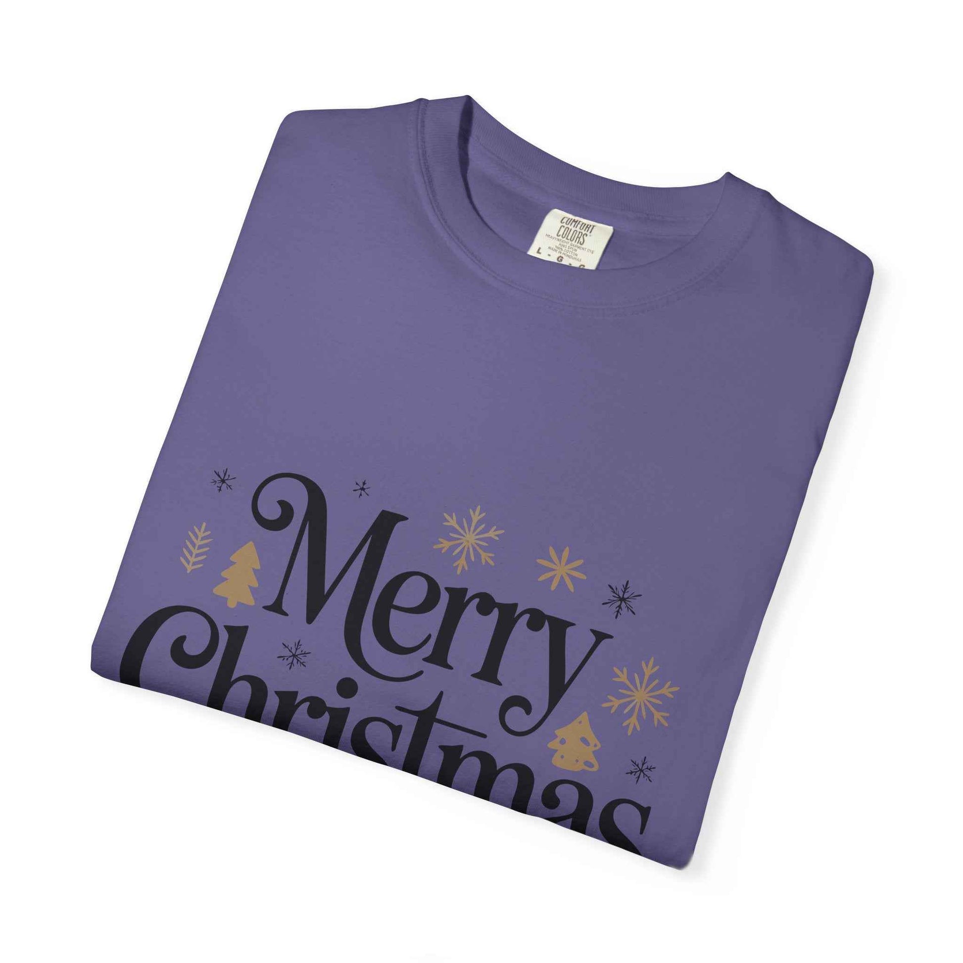 Merry Christmas T-Shirt — Classic Holiday Graphic Tee