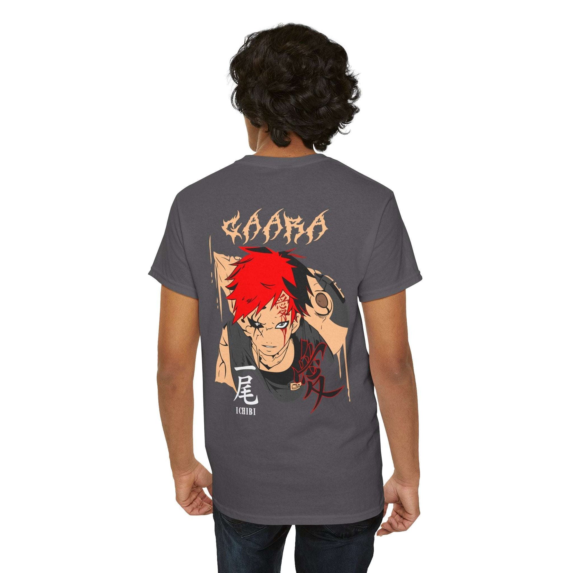 Gaara Graphic Tee — Anime Character Back Print T-Shirt Maklenn Gaara Graphic Tee — Anime Character Back Print T-Shirt T-Shirt Maklenn www.maklenn.com India 20.77