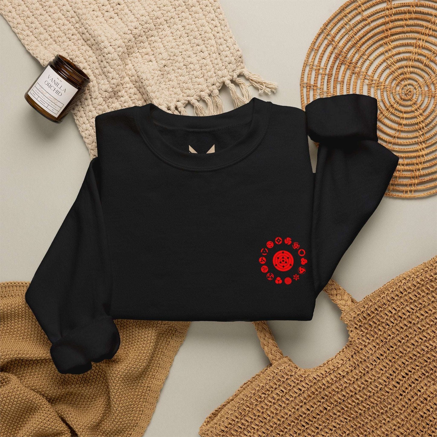 Crewneck Sweatshirt — Anime Demon Guardian Design (Red-Haired Warrior) Maklenn Crewneck Sweatshirt — Anime Demon Guardian Design (Red-Haired Warrior) Sweatshirt Maklenn www.maklenn.com India 33.23