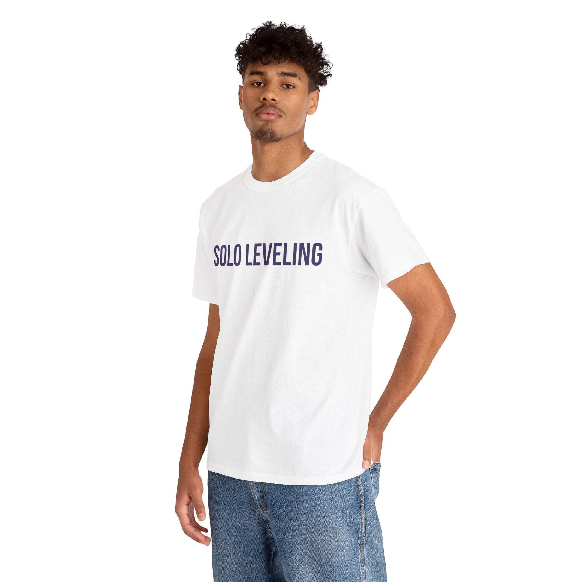 Solo Leveling T-Shirt — Anime Fantasy Graphic Tee (Front Text & Back Hunter Art) Maklenn Solo Leveling T-Shirt — Anime Fantasy Graphic Tee (Front Text & Back Hunter Art) T-Shirt Maklenn www.maklenn.com India 21.80